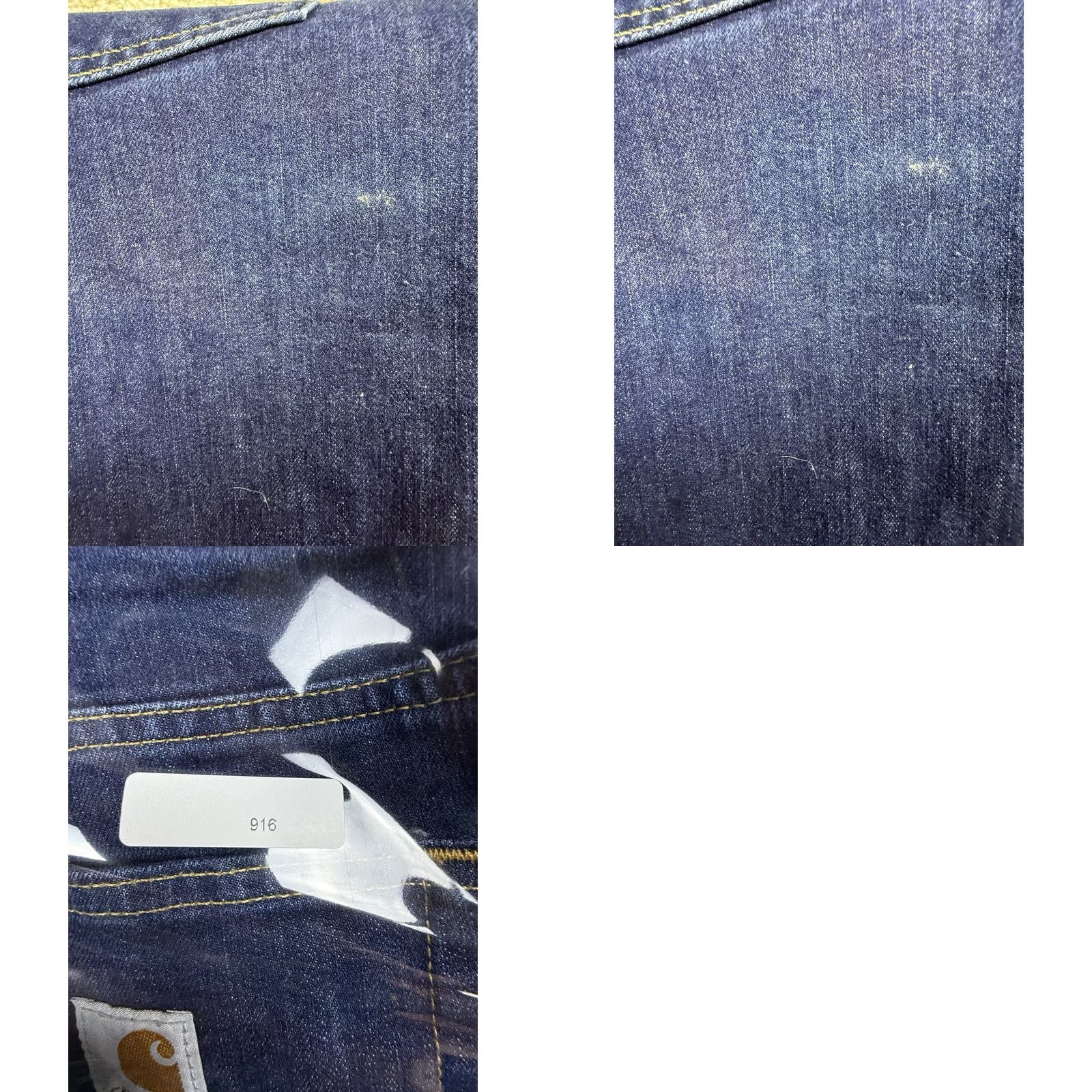 Carhartt Carhartt Jeans 38x34 Relaxed Fit Tapered Leg Workwear Force Extremes 916 Blue Mens Size US 38 / EU 54 - 9 Thumbnail