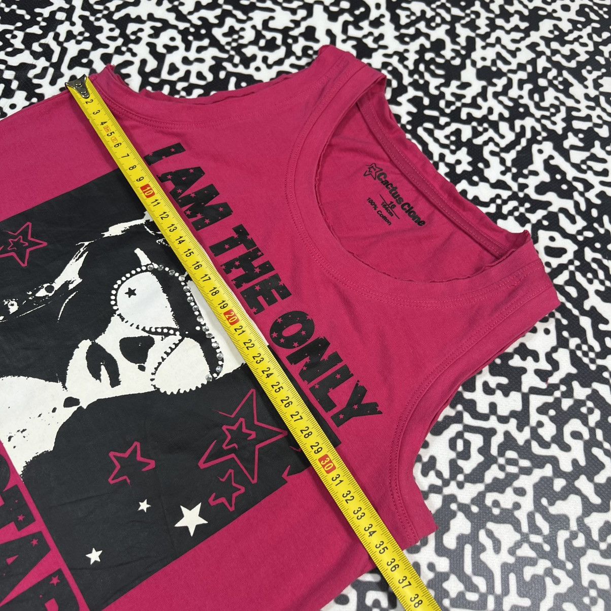Japanese Brand Vintage Y2K I Am The Only Rock Star Face Logo Hysteric Top Size XS / US 0-2 / IT 36-38 - 9 Thumbnail