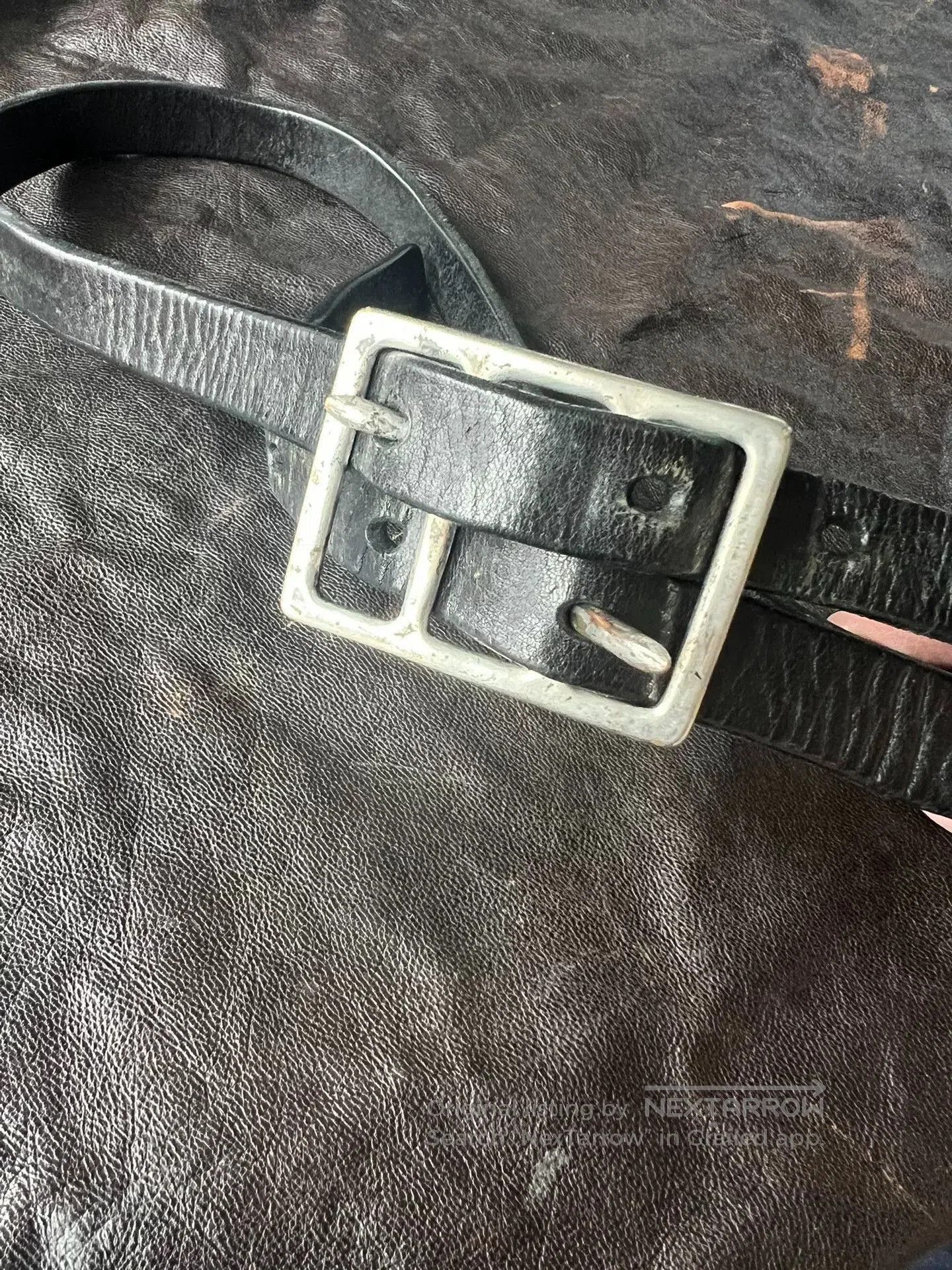 Carol Christian Poell carol christian poell black leather belt. Size ONE SIZE - 1 Thumbnail