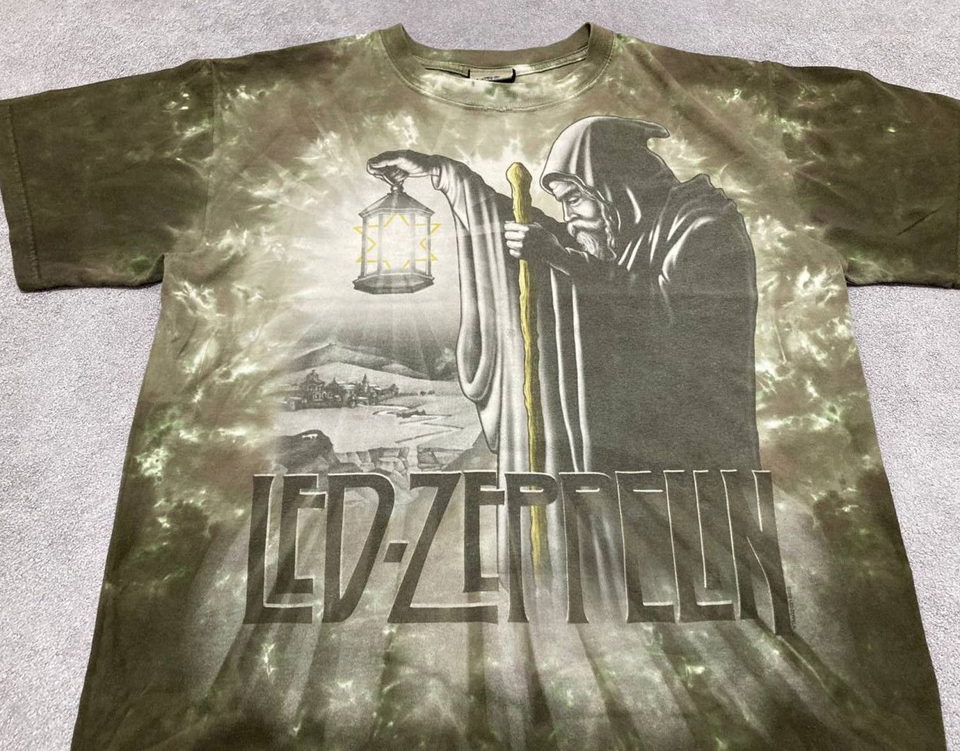 Band Tees Vintage t-shirt LED ZEPPELIN Hermit 2006 x Liquid Blue Size US M / EU 48-50 / 2 - 3 Thumbnail