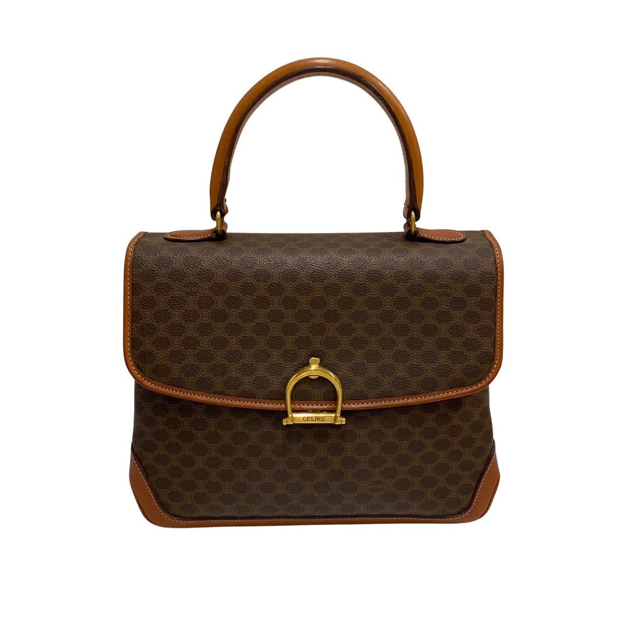 Celine Celine Handbag Brown Leather Size ONE SIZE - 1 Thumbnail