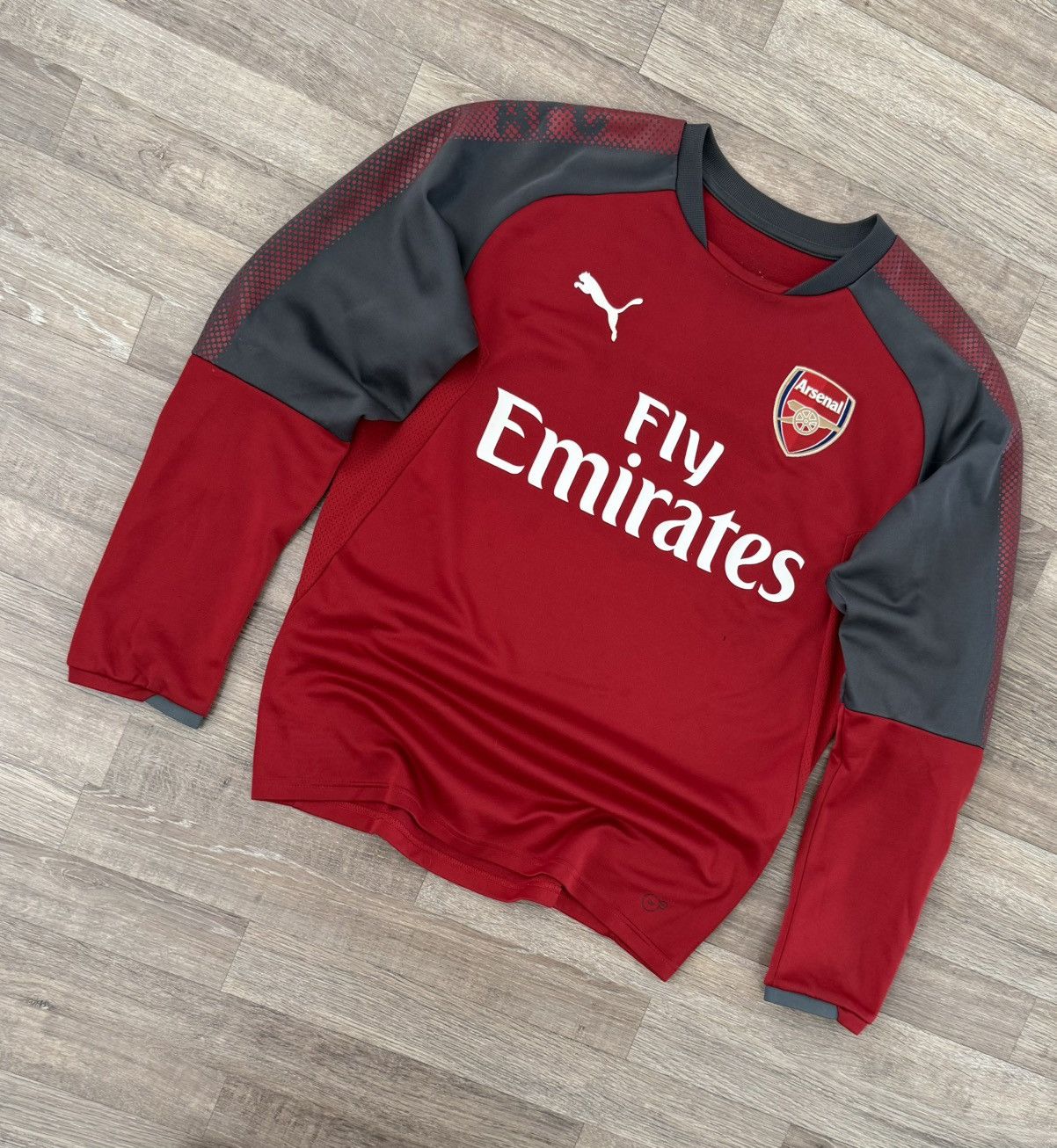 Puma PUMA ARSENAL Y2K TRACK SOCCER FOOTBALL BLOKECORE SWEATSHIRT Size US S / EU 44-46 / 1 - 1 Thumbnail