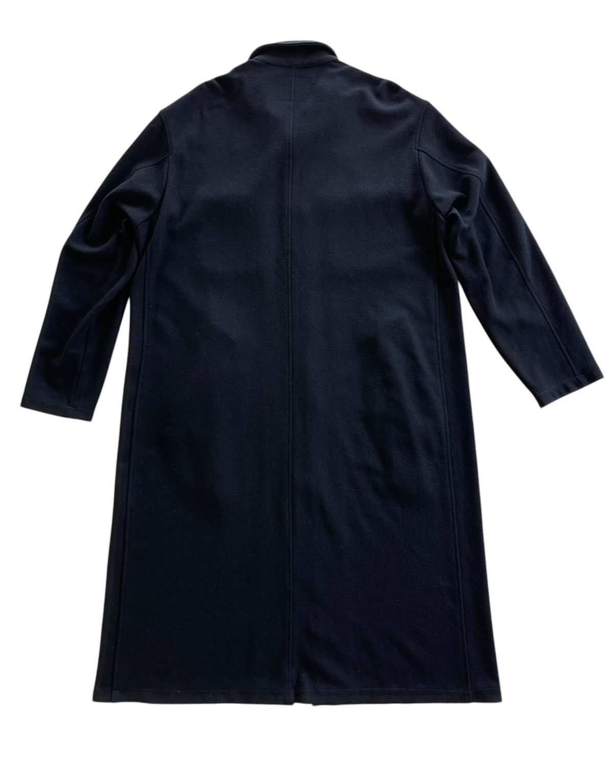 Yohji Yamamoto LQ Yohji Yamamoto Zipper Longcoat Size US XL / EU 56 / 4 - 7 Thumbnail