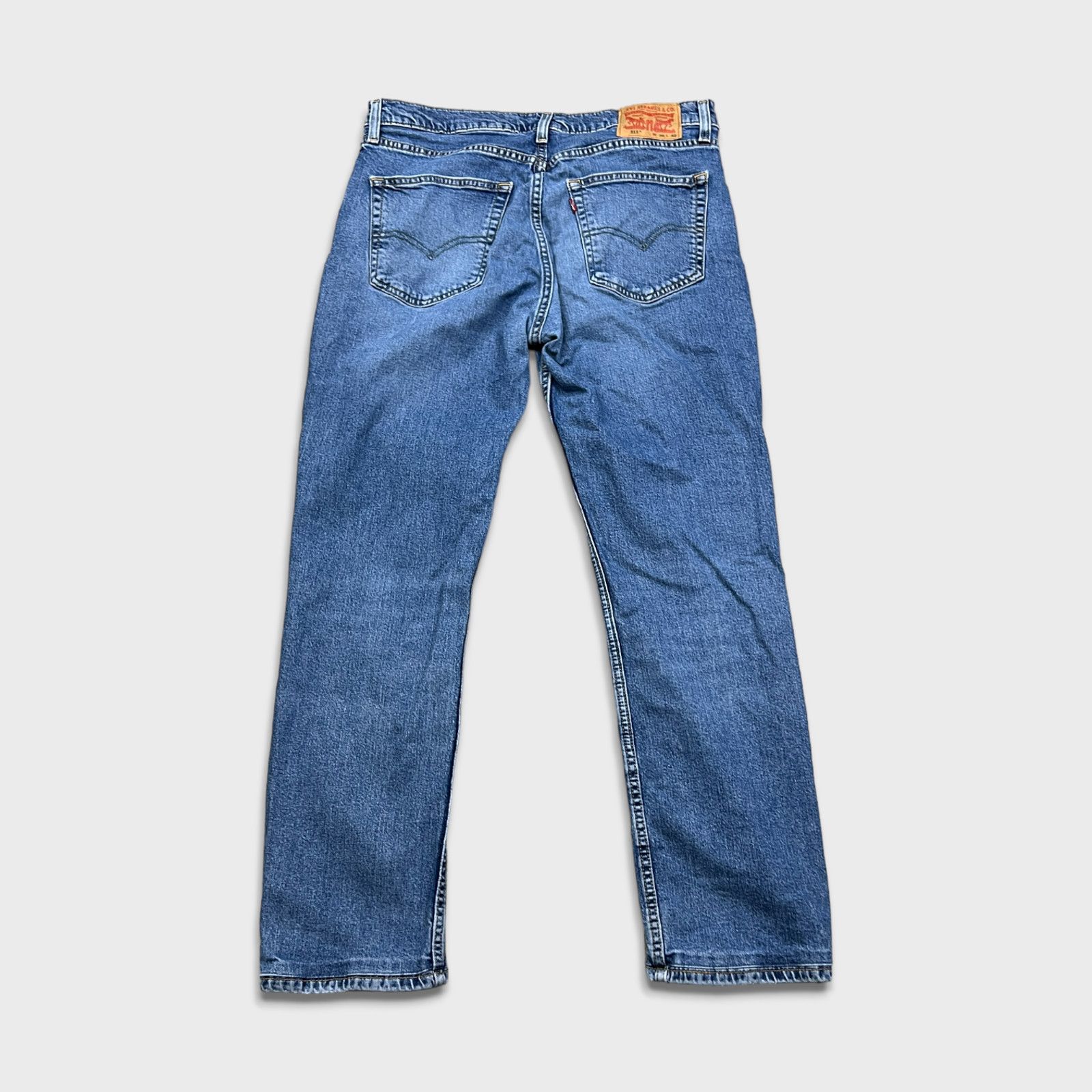 Levi's × Vintage Levi's 511 Jeans 36x30 Slim Fit Faded American Denim Pants Size US 36 / EU 52 - 4 Thumbnail