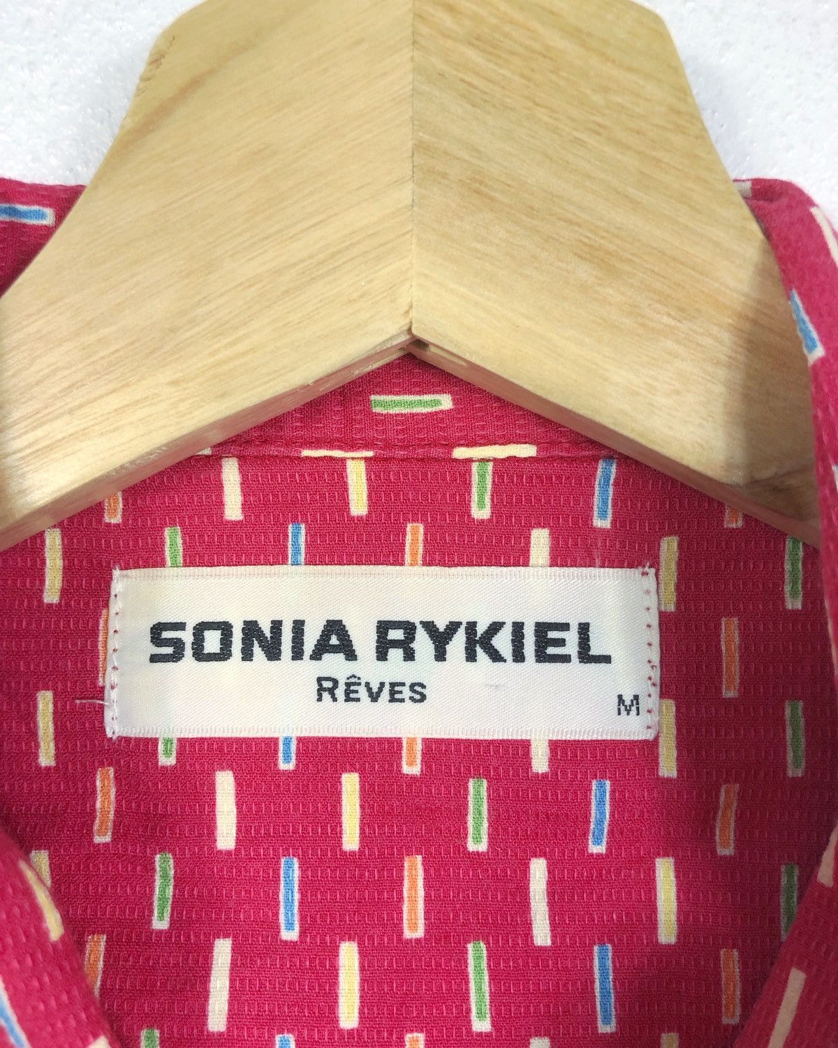 Sonia Rykiel × Vintage Rare Vintage Sonia Rykiel Reves Button Ups Tops Size M / US 6-8 / IT 42-44 - 10 Thumbnail