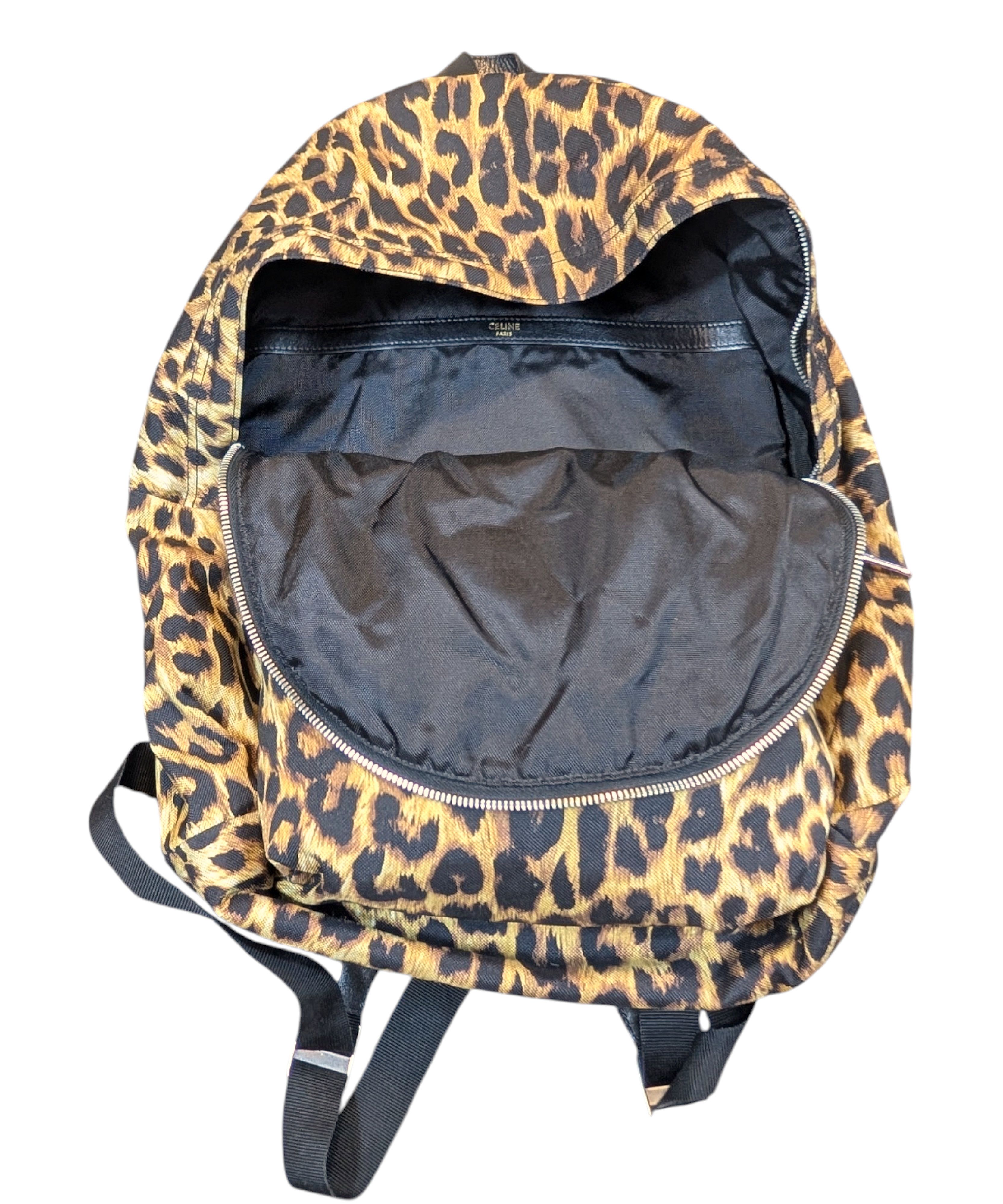 Celine Celine FW19 Leopard Animal Print Backpack Hedi Slimane Size ONE SIZE - 4 Thumbnail