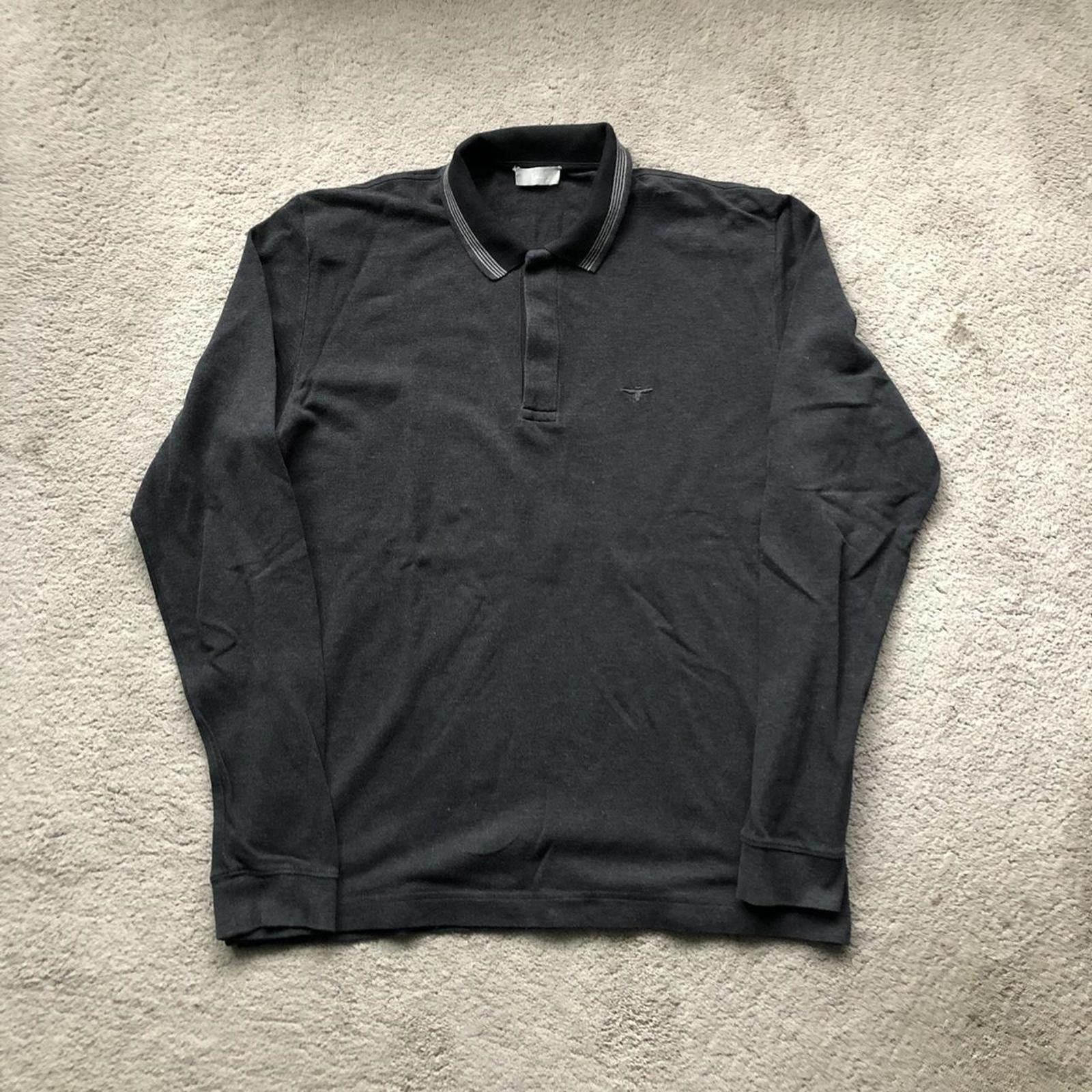 Dior Dior Homme Bee Longsleeve Polo Size US XL / EU 56 / 4 - 1 Thumbnail