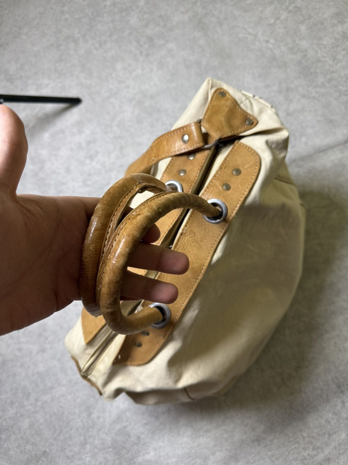 Handmade US 1973SS Army Handmade Skull Bag RRL Military Ralph Lauren Size ONE SIZE - 6 Thumbnail