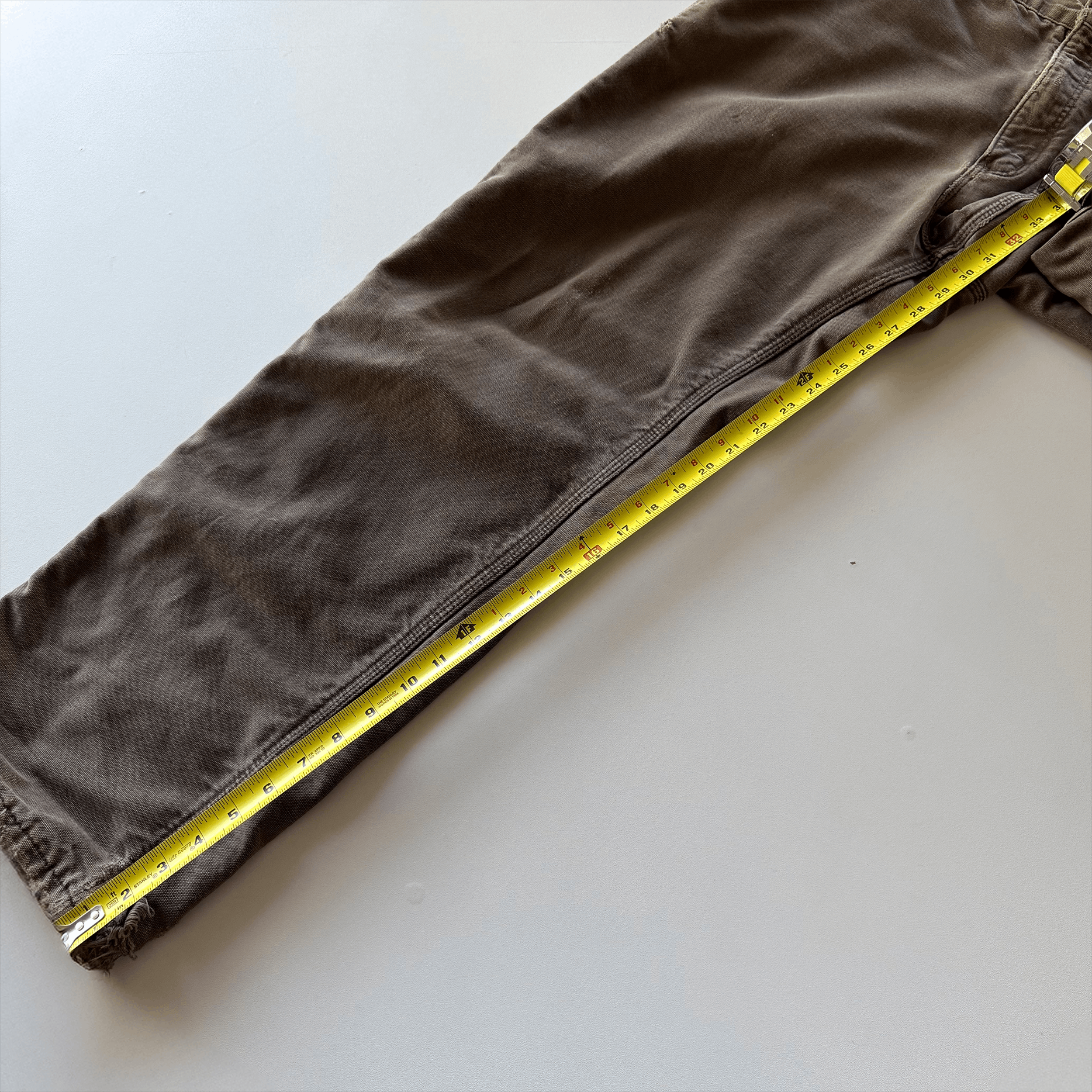 Carhartt 1990s Carhartt Distressed Blanket Lined Cargo Pants Size US 34 / EU 50 - 17 Thumbnail