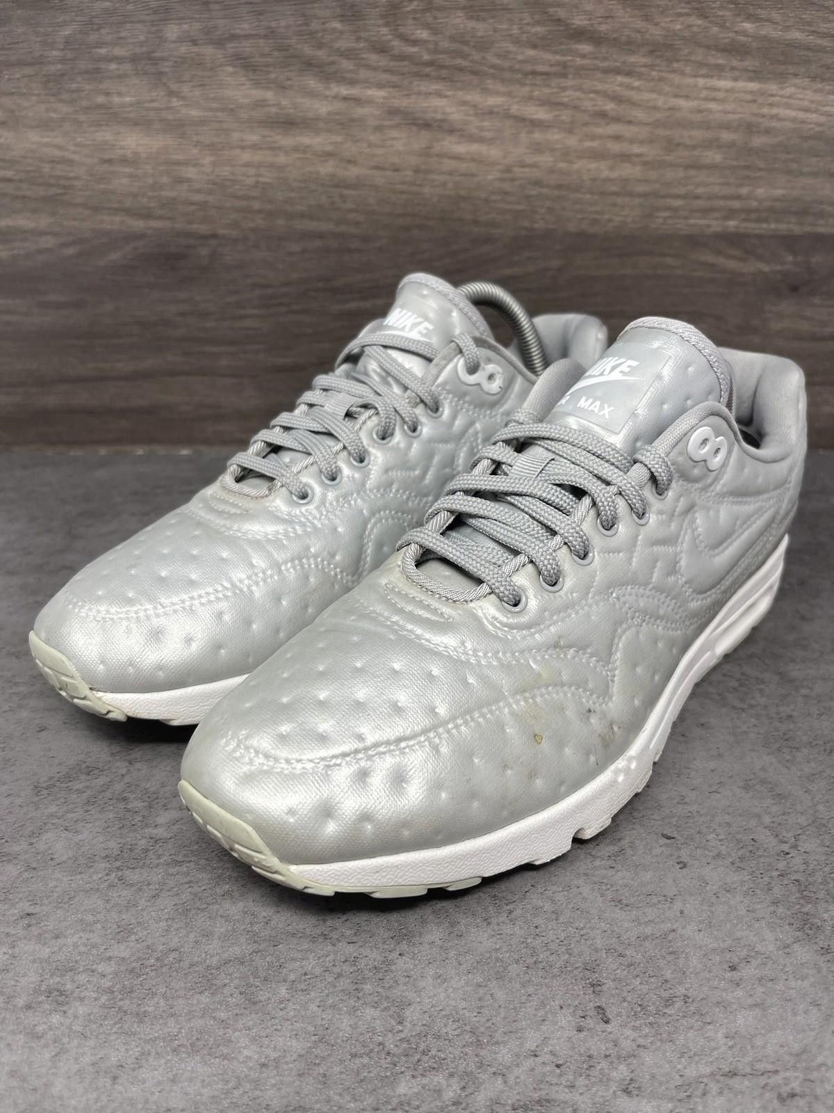 Nike Nike Air Max 1 Ultra Premium Sneakers Womens Size 8.5 Silver Size US 8.5 / IT 38.5 - 2 Thumbnail