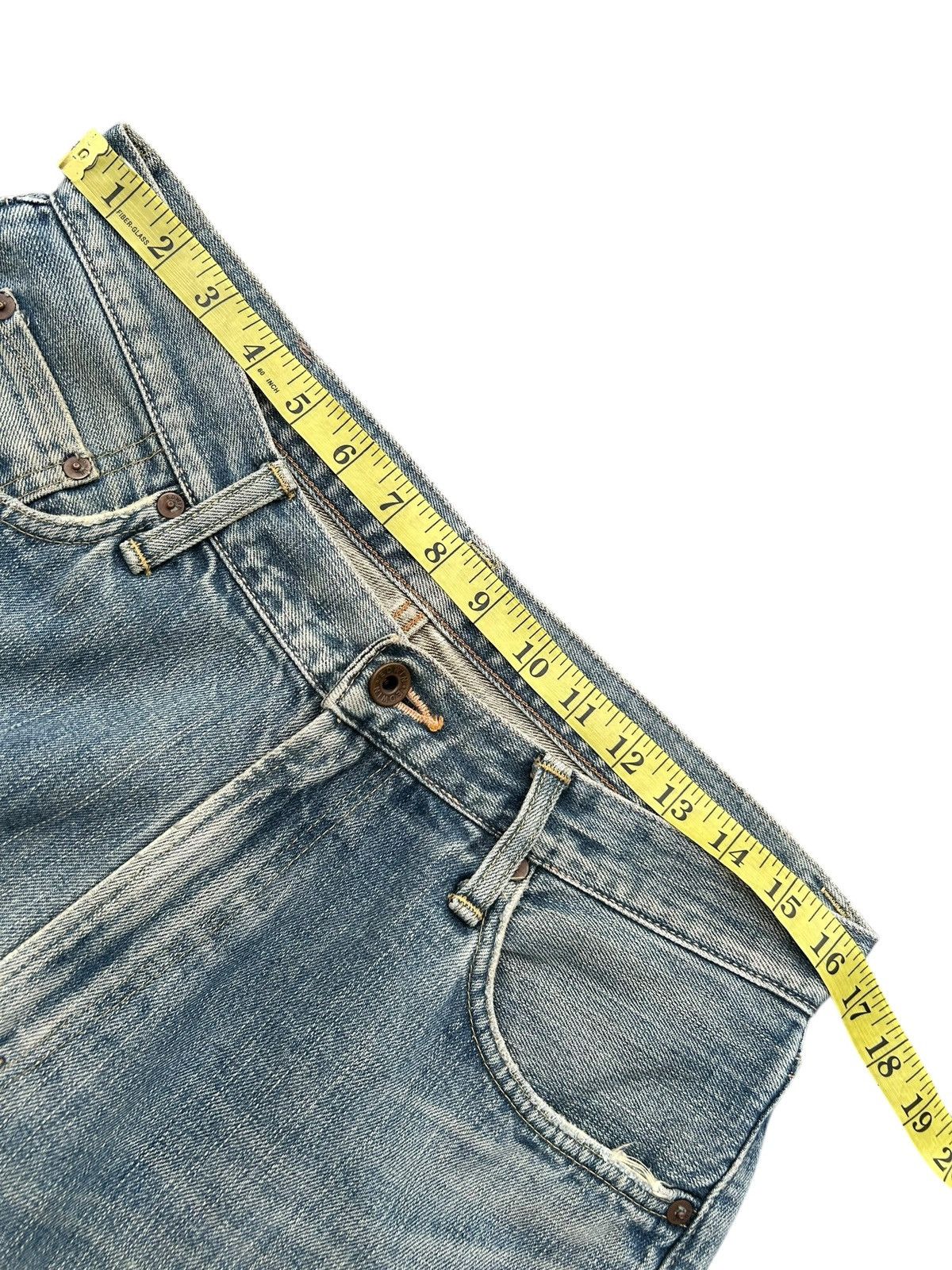 Kapital Vintage Edwin 505xx Selvedge Rusty Distressed Denim Jeans Size US 33 - 12 Thumbnail