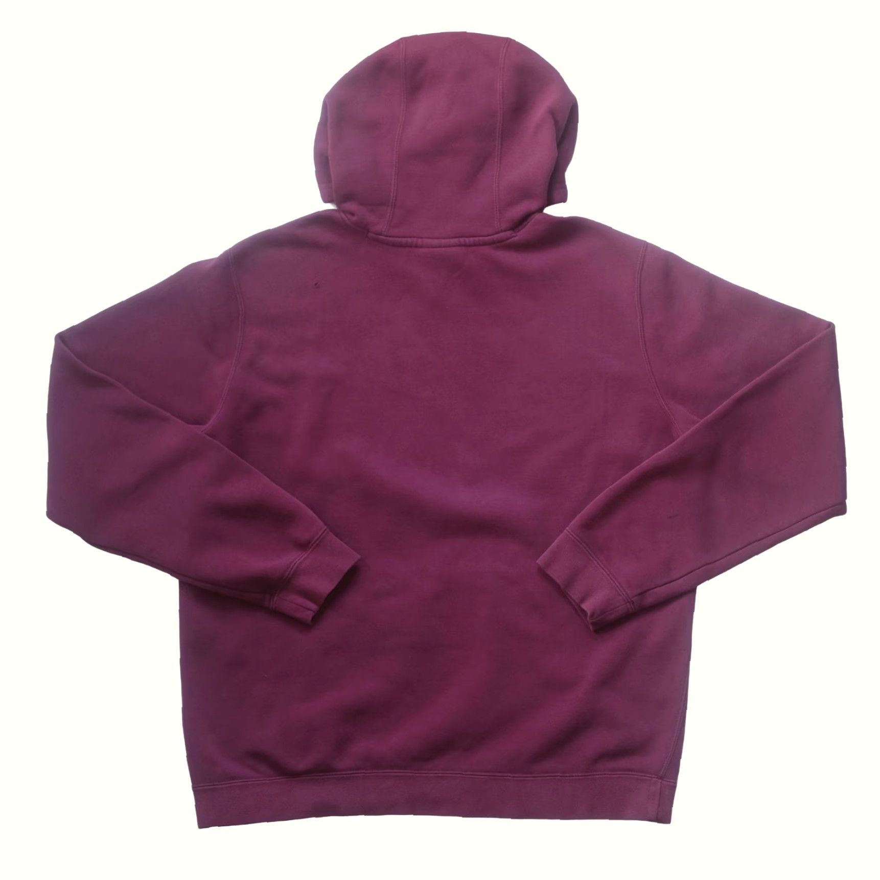 Nike VINTAGE Nike HOODIE 90s Y2K RETRO SPELL OUT RED GRAPHIC SWEATSHIRT HOODIE SZ L Men Size US L / EU 52-54 / 3 - 3 Thumbnail