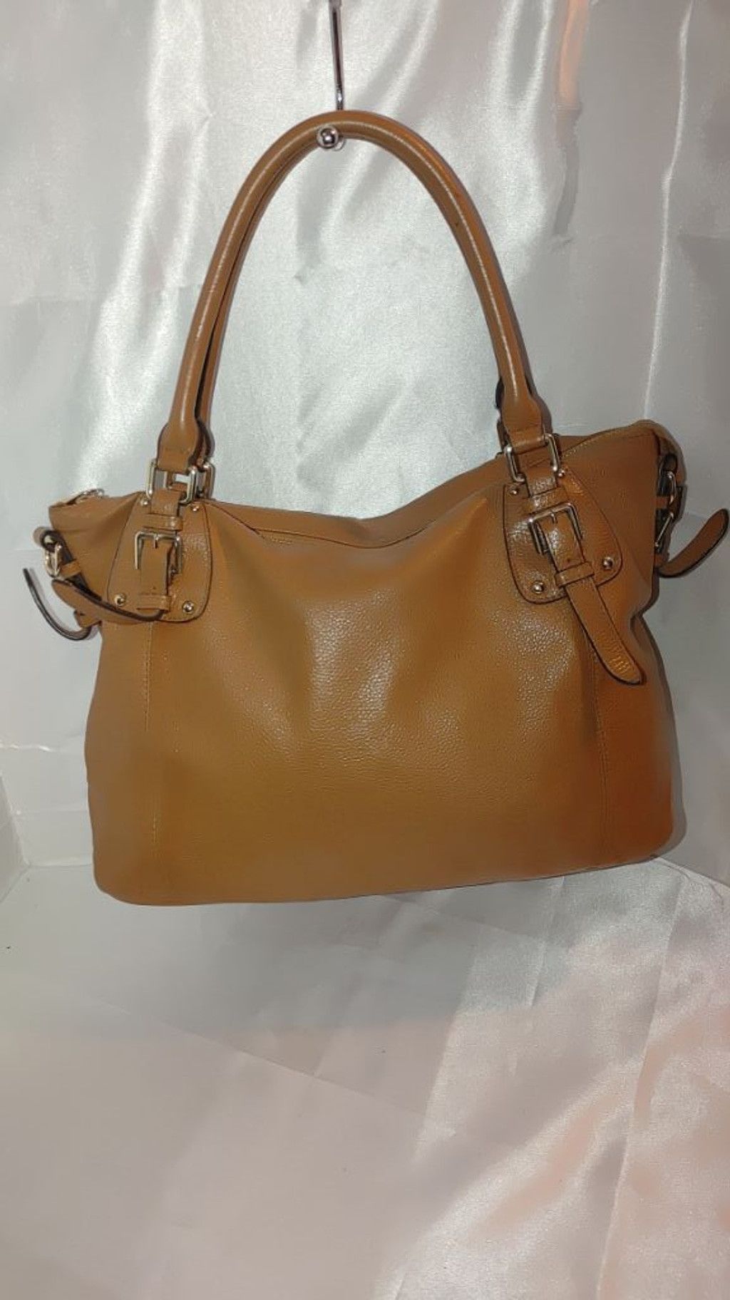 Katie Eary Kattee Pebbled Leather Shoulder Bag Size ONE SIZE - 5 Thumbnail
