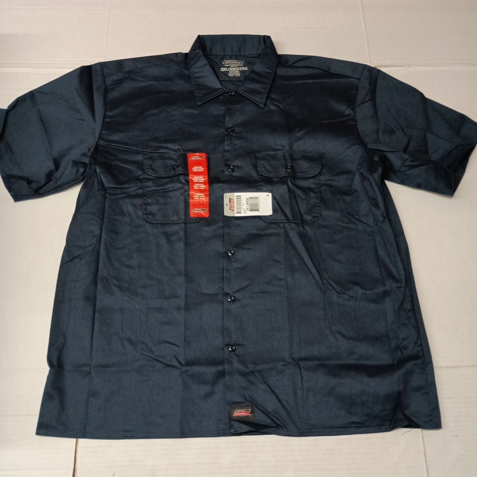 Dickies Dickies Essential Work Shirt Mens Size 2XL Blue Temp Control Size US XXL / EU 58 / 5 - 1 Thumbnail