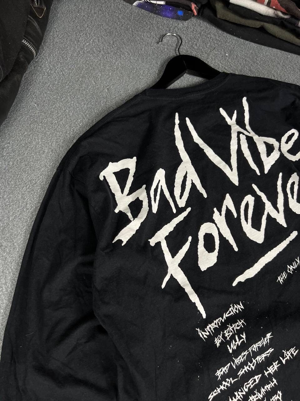 Rap Tees XXXTENTACION Bad Vibes Forever People Suck Longsleeve Size US XXL / EU 58 / 5 - 3 Thumbnail