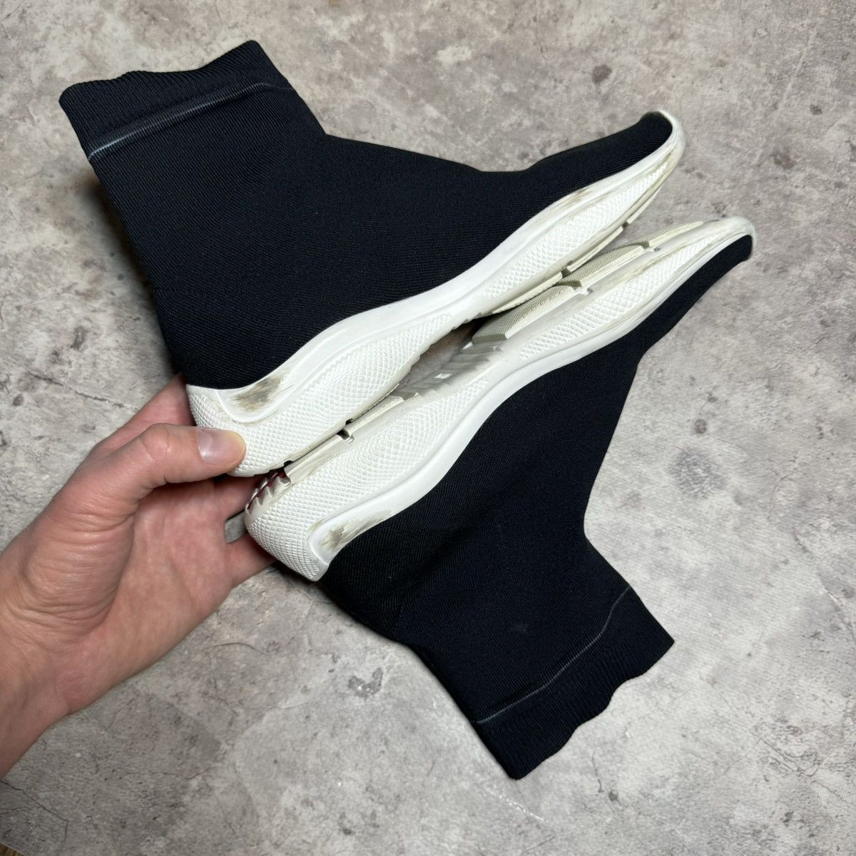 Prada Prada America's Cup Stretch High Sock Sneaker Size US 6 / IT 36 - 9 Thumbnail