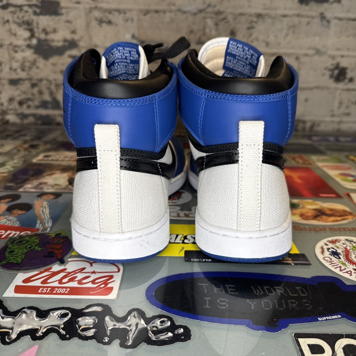 Nike Air Jordan 1 Retro AJKO Storm Blue Sz 10 Worn Once OG Box Size US 10 / EU 43 - 2 Thumbnail