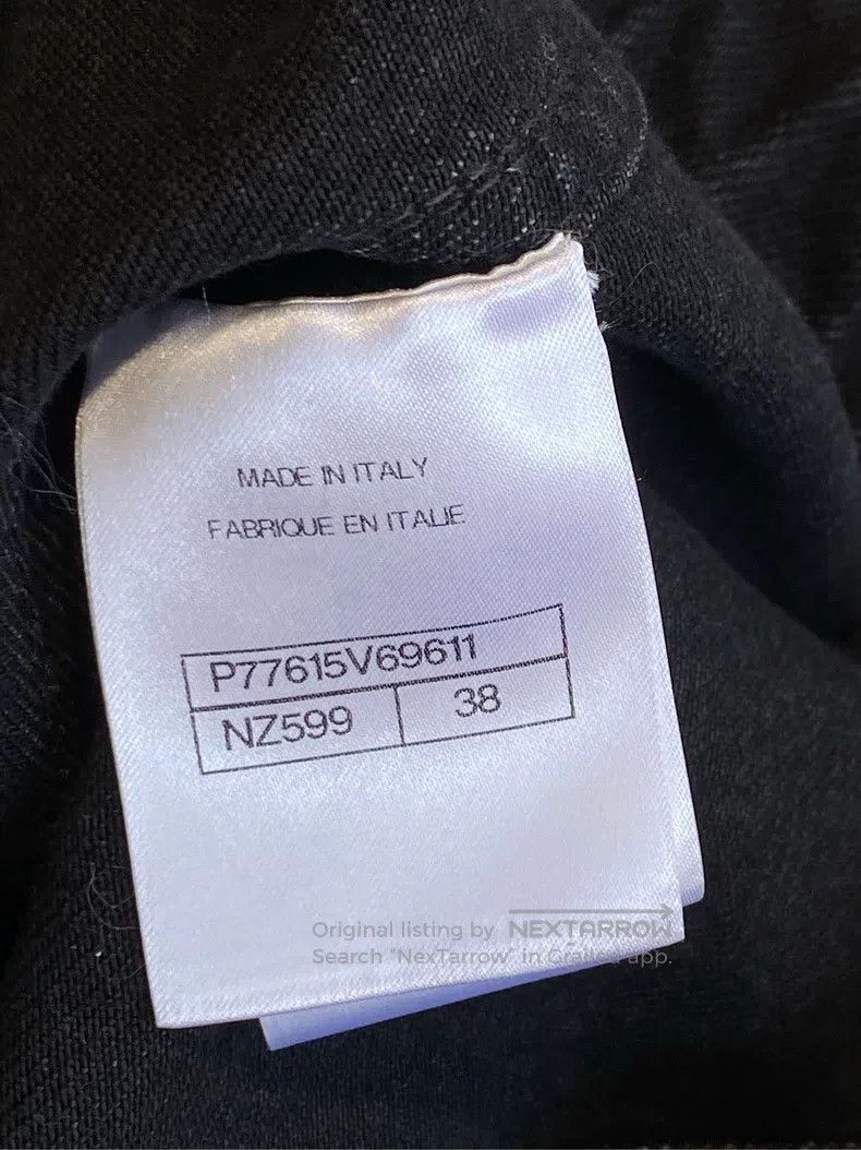 Chanel Chanel 24a black and gray ruffled denim vest Size XS / US 0-2 / IT 36-38 - 5 Thumbnail