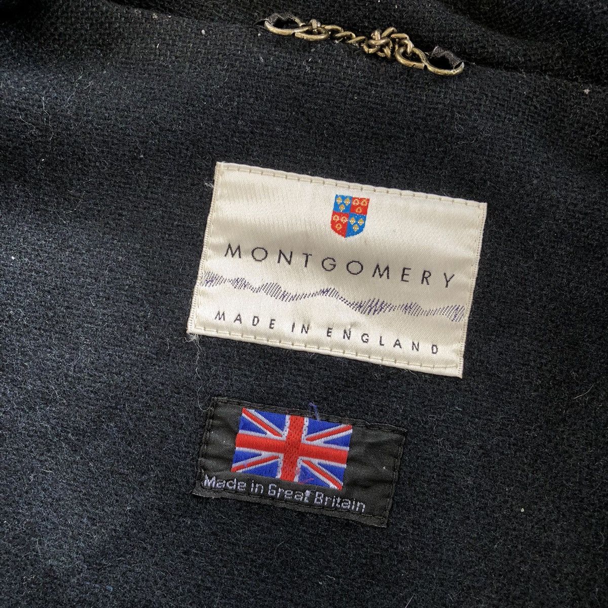 Original Montgomery MONTGOMERY Duffle Wool Hooded Coat Size US M / EU 48-50 / 2 - 9 Thumbnail