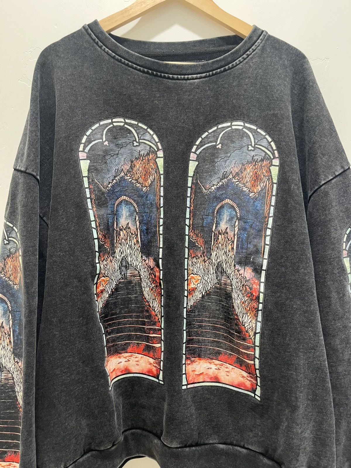 Who Decides War Who Decides War Descent Crewneck Size US XXL / EU 58 / 5 - 2 Thumbnail
