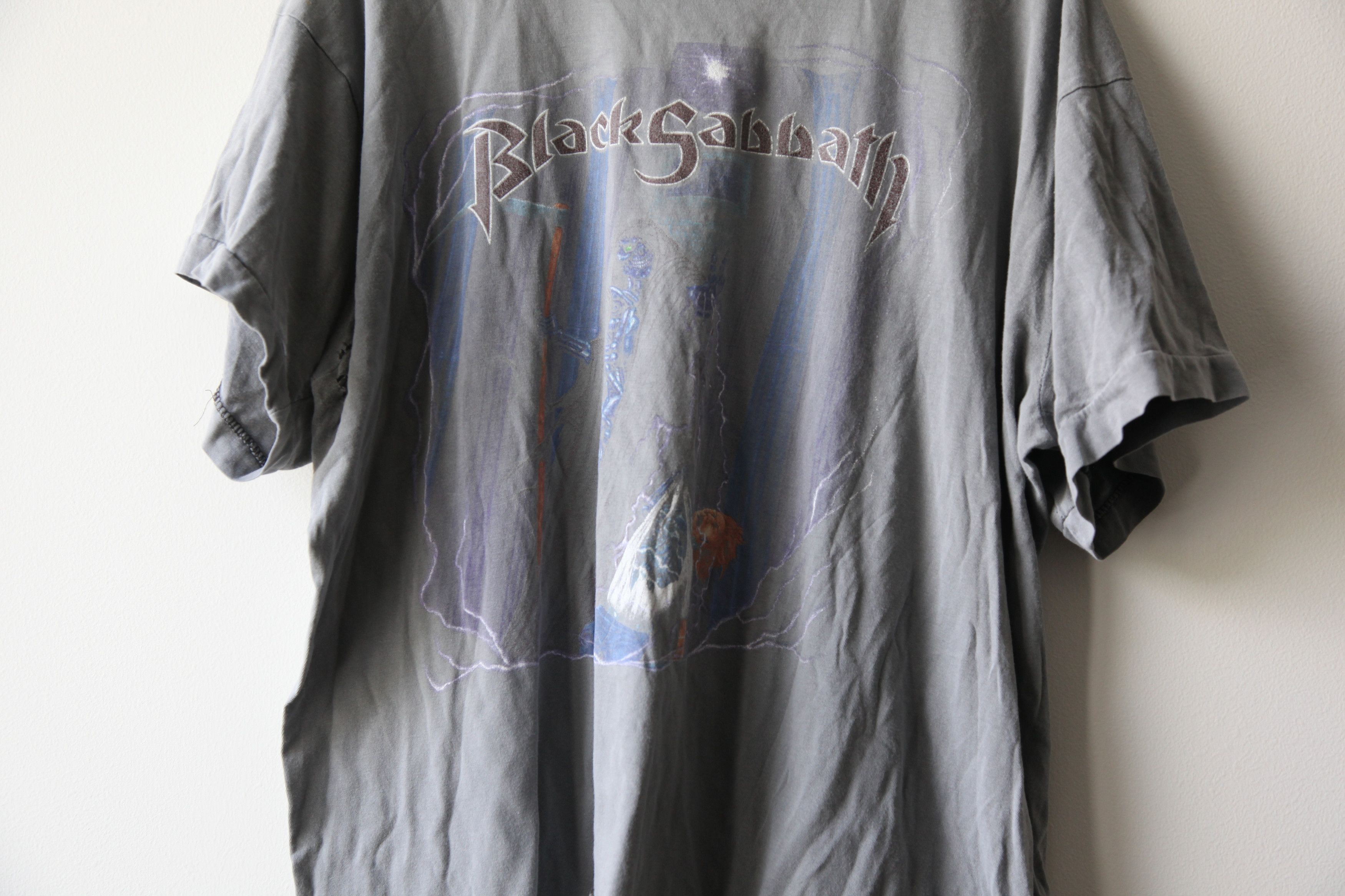 Vintage Vintage 1992 Black Sabbath T-Shirt XL Dehumanizer EU Tour Size US XL / EU 56 / 4 - 2 Thumbnail