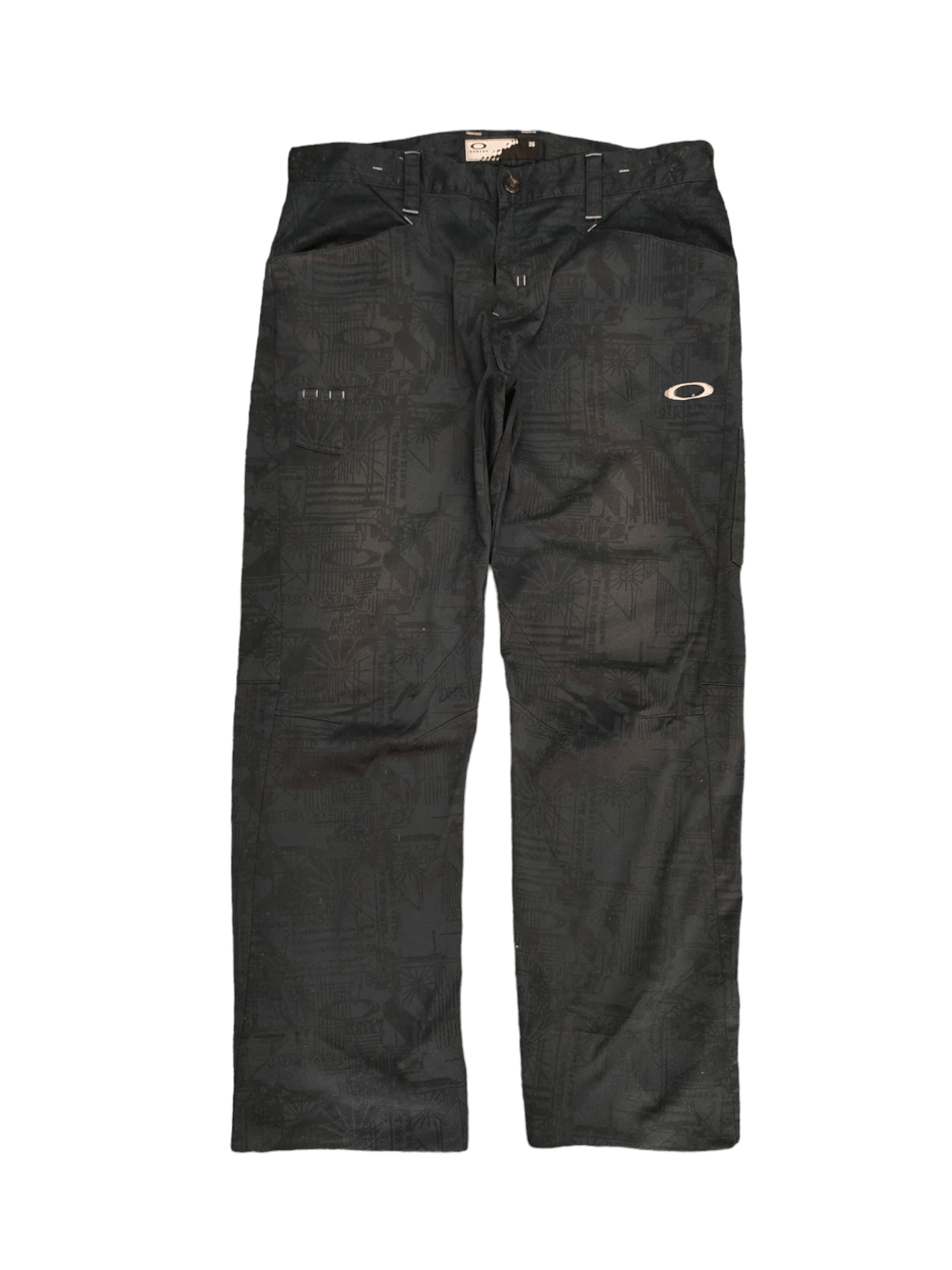 Oakley Vintage Oakley Fullprint Pants Y2k Streetwear Gorpcore Size US 36 / EU 52 - 9 Thumbnail