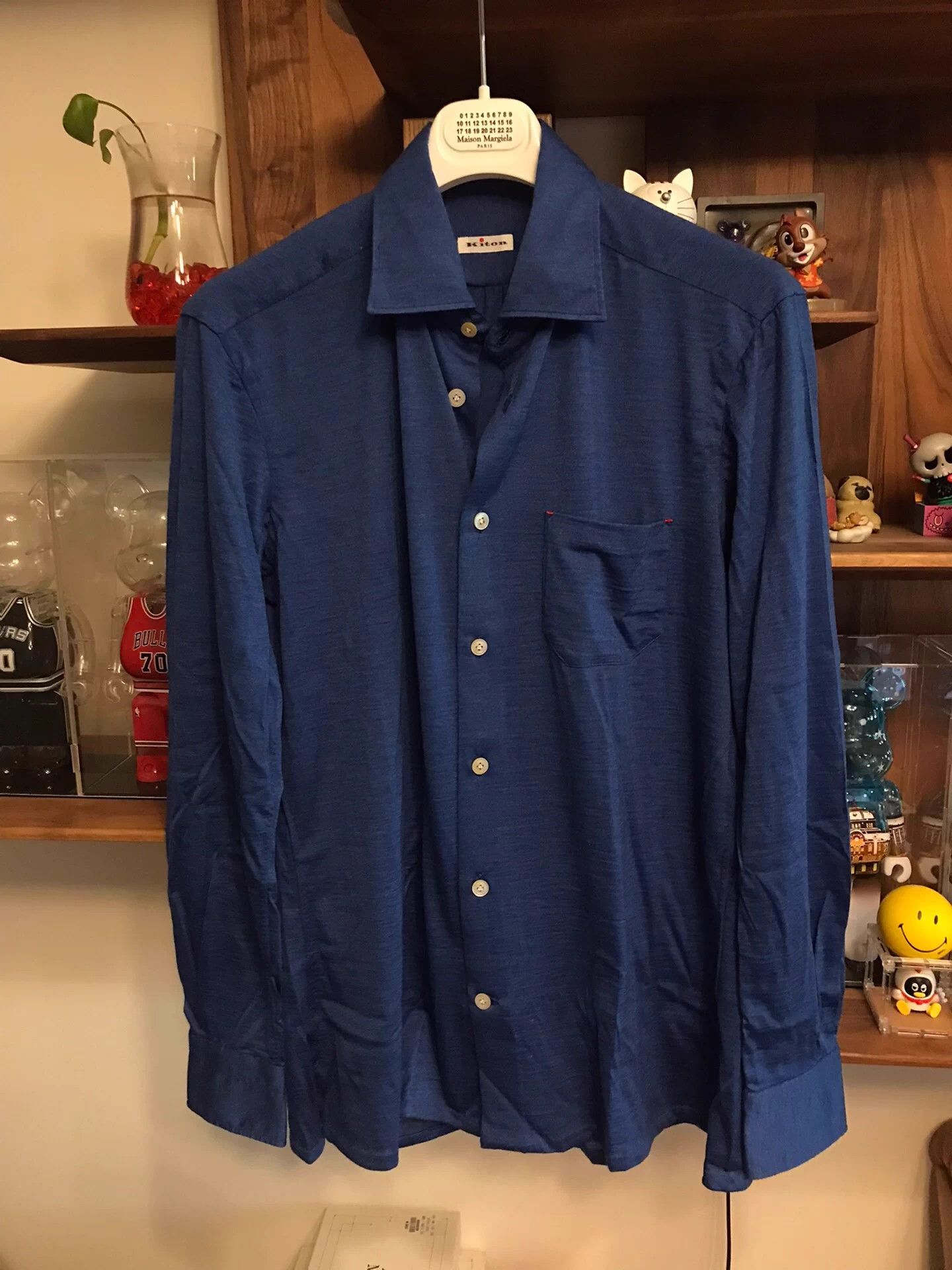 Kiton Kiton Shirt New Cashmere Silk Blend 40 Size US XXS / EU 40 - 1 Thumbnail