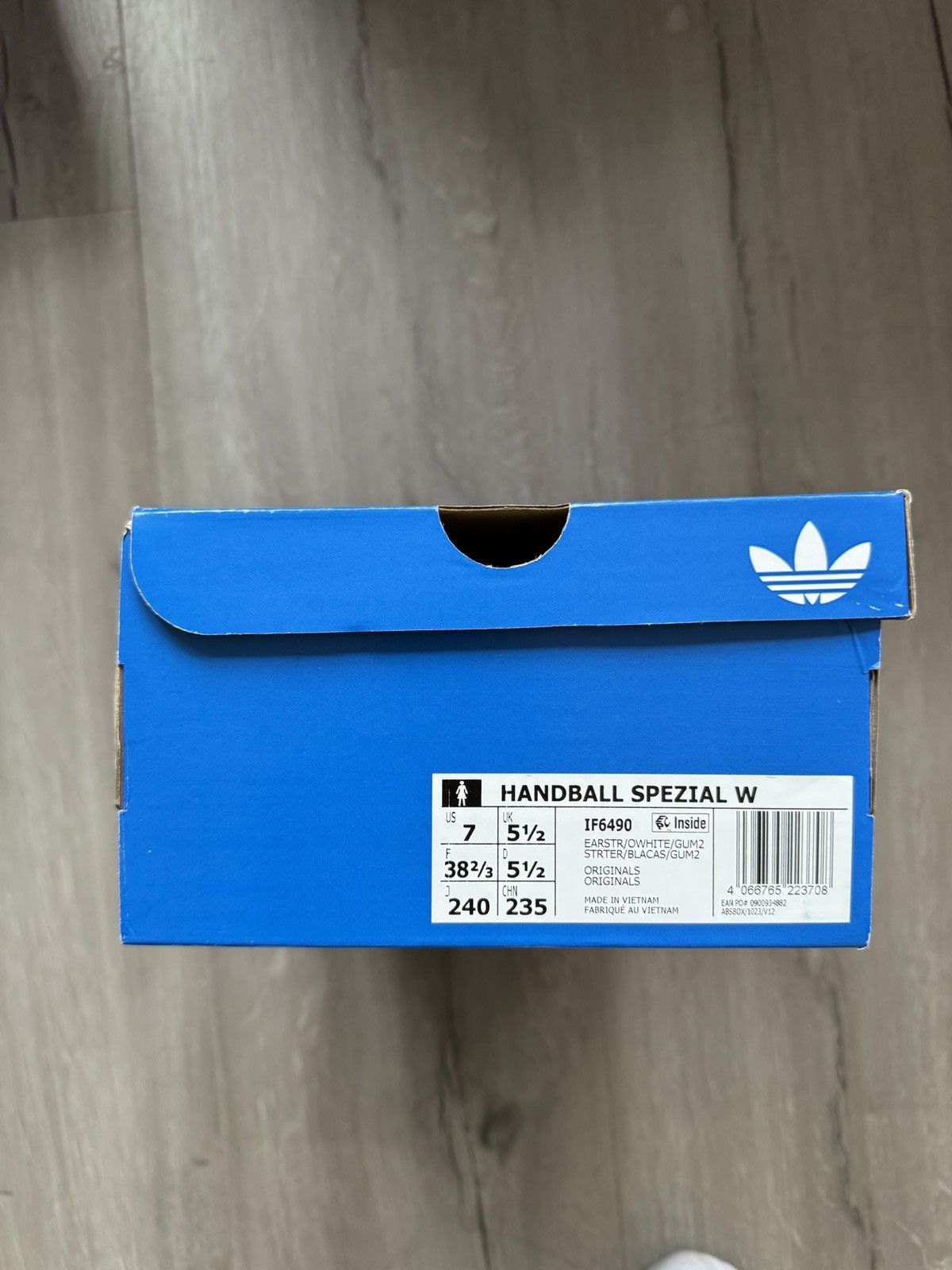 Adidas 🤎 Adidas Handball – Earth Strata Gum – Size EU 38 2/3 US7W Size US 7 / IT 37 - 6 Thumbnail