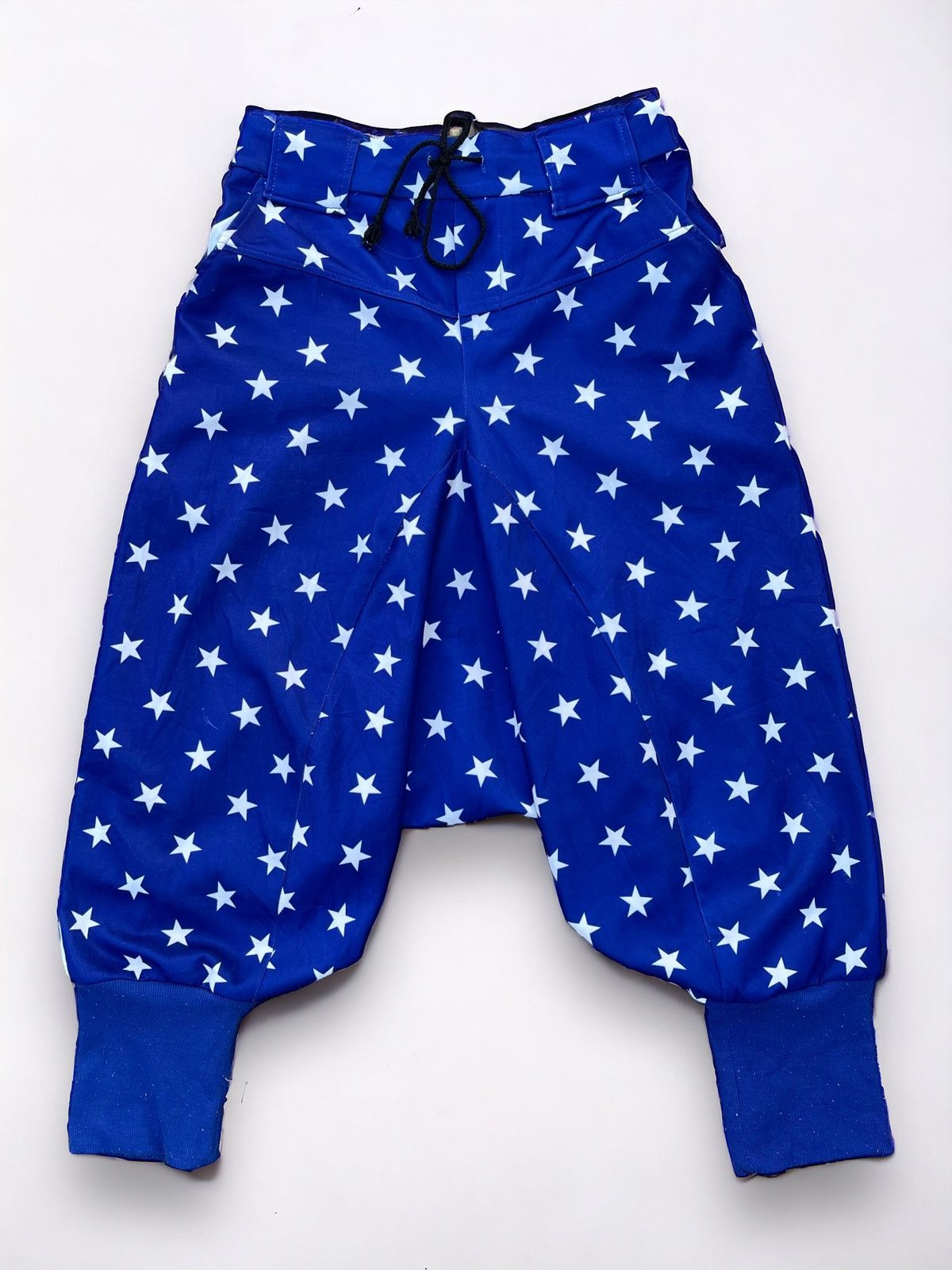 Japanese Brand Speed Orange Full Print Star Drop-Crotch Pants Size US 30 / EU 46 - 1 Thumbnail