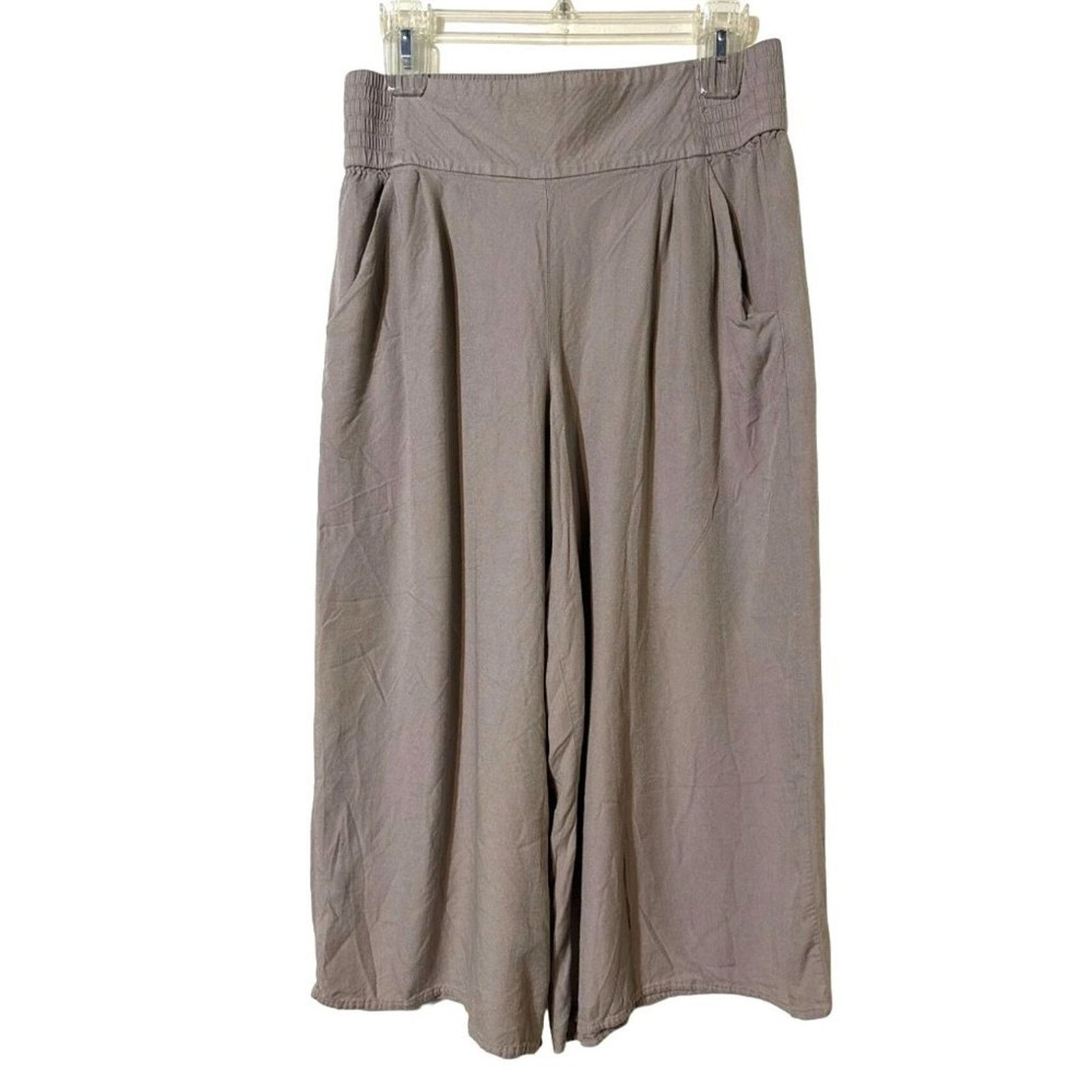 Aritzia Aritzia Sunday Best Sullivan Beige Linen Pants Medium Size 30" / US 8 / IT 44 - 2 Thumbnail