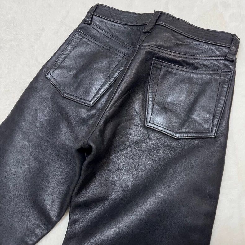 The Real McCoy's The Real McCoys F280, Buco Leather Pants Size US 30 / EU 46 - 2 Thumbnail