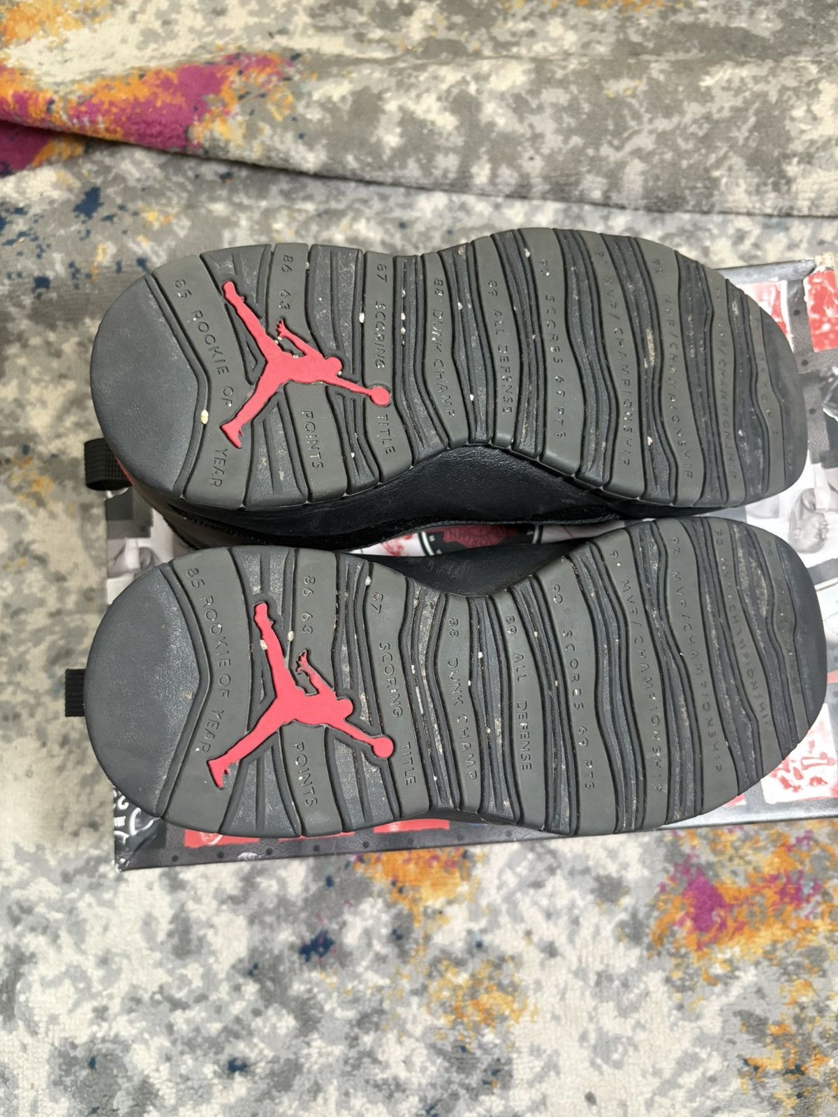 Jordan Brand Air Jordan Retro 10 Shadow size 12.5 Size US 12.5 / EU 45-46 - 5 Thumbnail