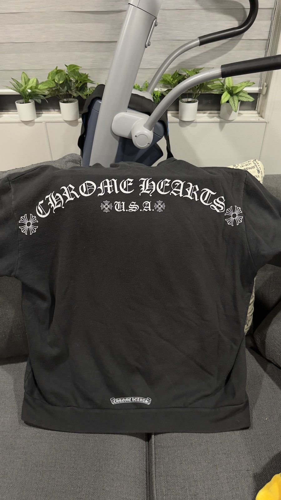 Chrome Hearts Chrome Hearts T Bar Hoodie Size US M / EU 48-50 / 2 - 2 Thumbnail
