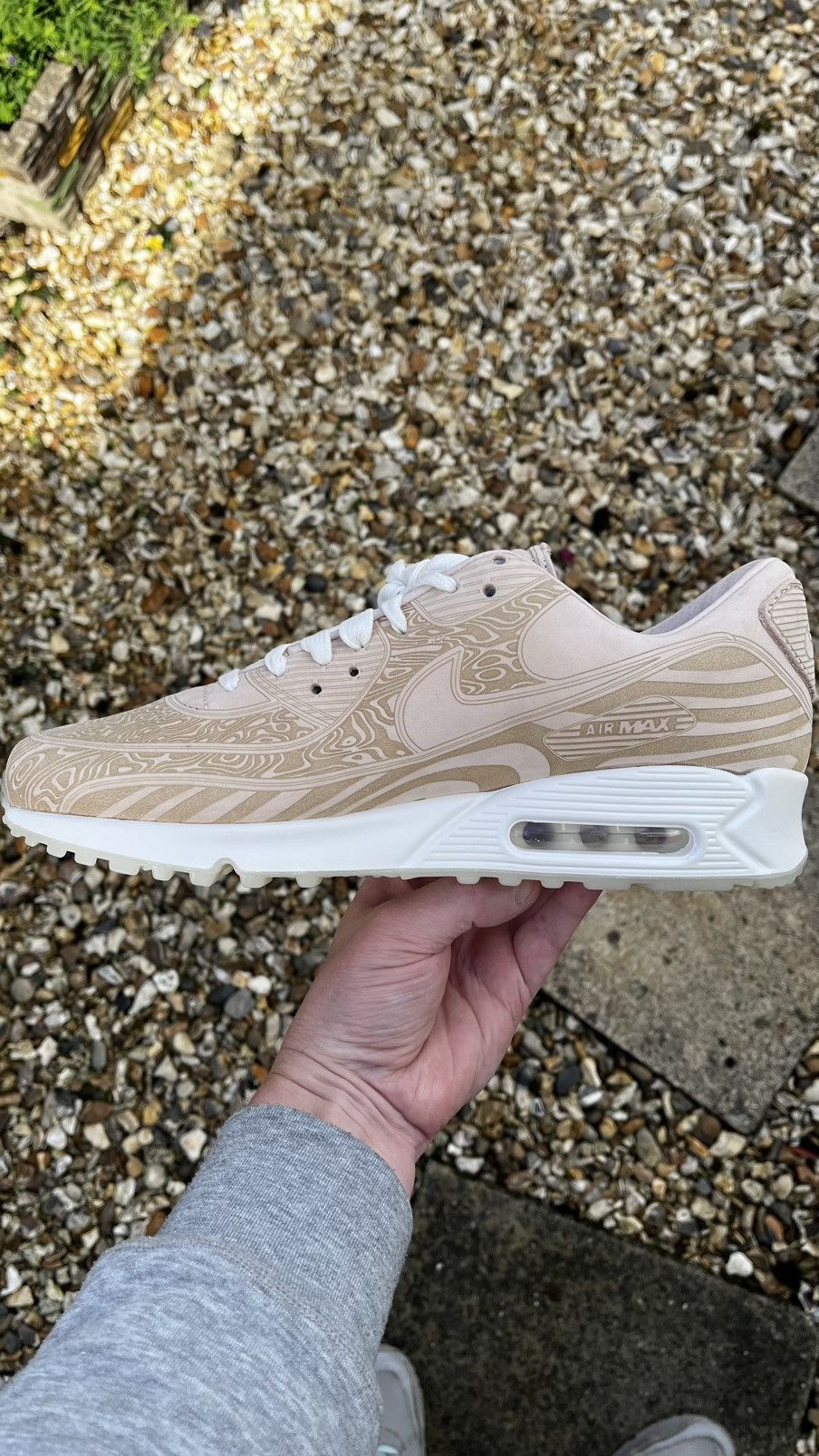Nike BNIB Nike Air Max 90 QS Laser Wood Grain Size UK 9.5 US 10.5 Size US 10.5 / EU 43-44 - 12 Thumbnail