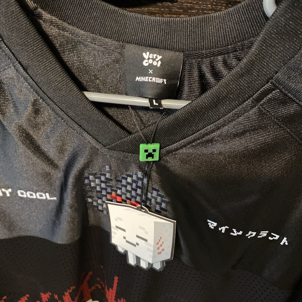 Cool Shirtz Coolshirtz x Minecraft Bad omen Jersey Size US L / EU 52-54 / 3 - 3 Thumbnail