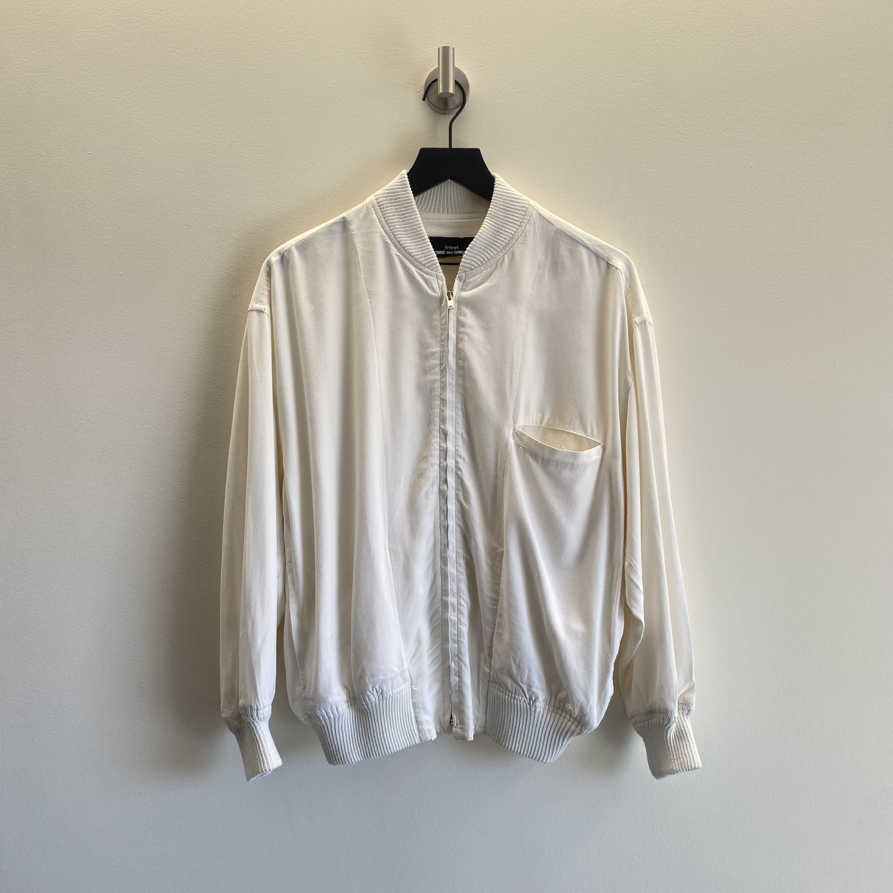 Tricot Comme des Garcons Comme des Garçons tricot Lightweight Bomber Jacket Size M / US 6-8 / IT 42-44 - 1 Thumbnail