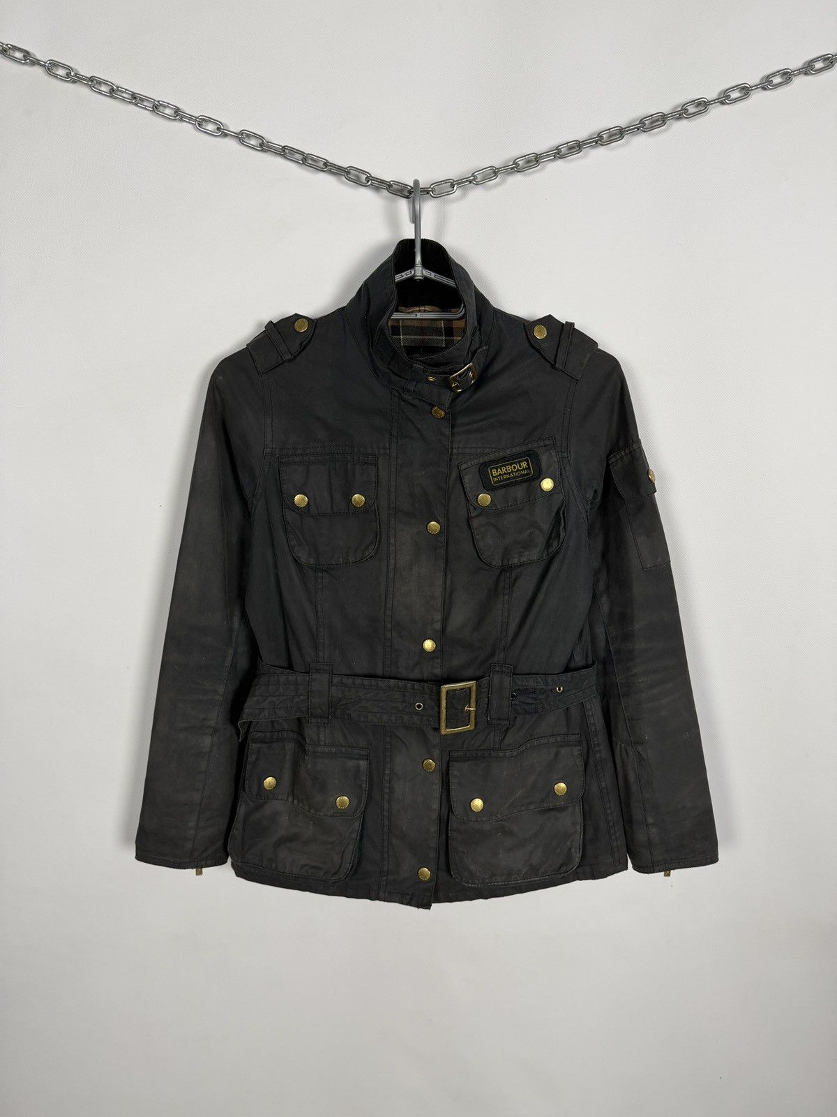 Barbour Barbour Summer Wax International Jacket Waxed Vintage UK 8 Size S / US 4 / IT 40 - 1 Thumbnail