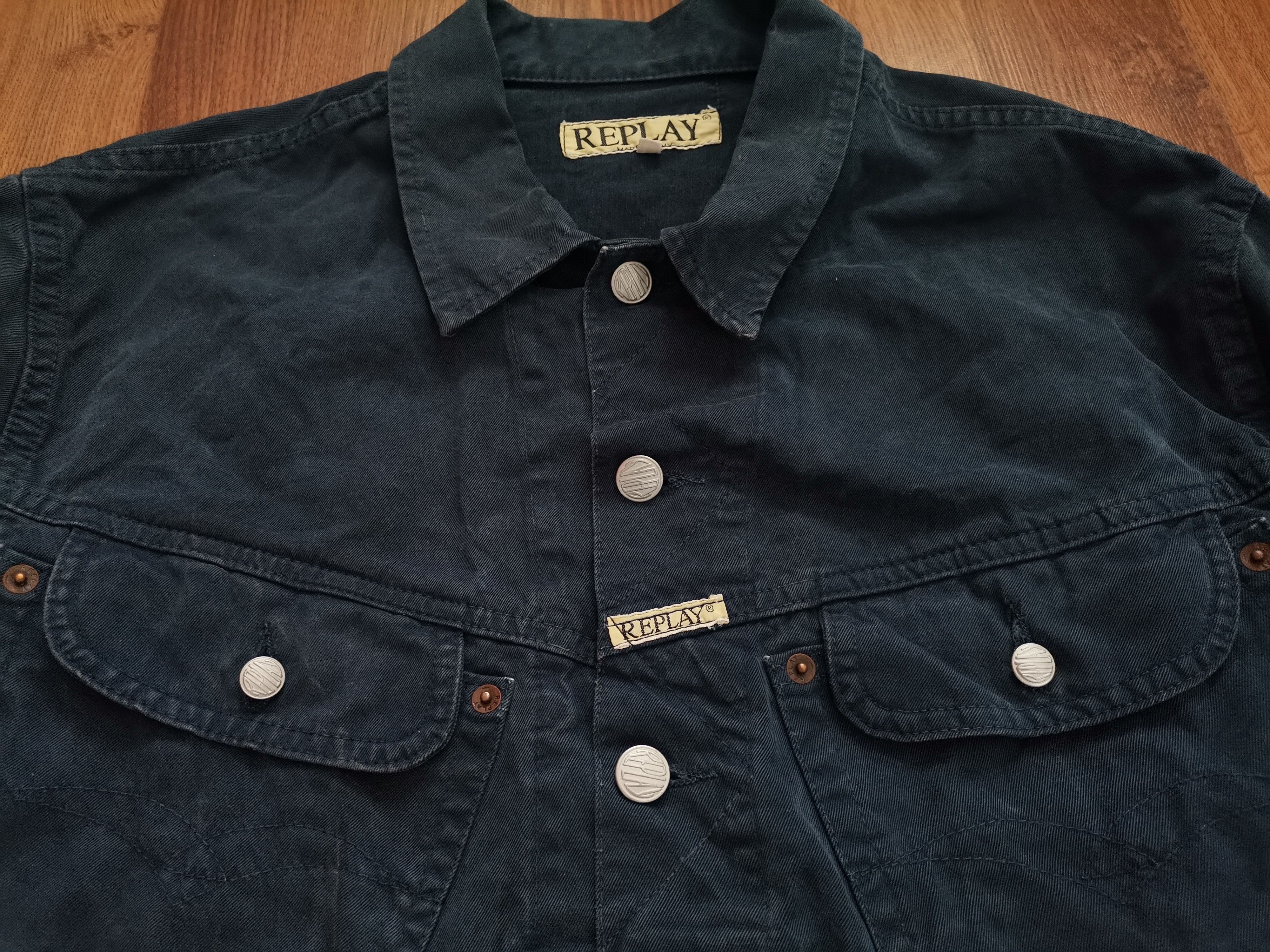 Replay Vintage Replay Denim Jacket Size US L / EU 52-54 / 3 - 2 Thumbnail