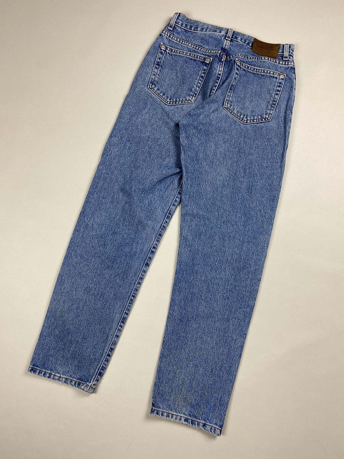 Calvin Klein × Vintage Calvin Klein Vintage 90s washed denim ladies jeans size 6 Size 28" / US 6 / IT 42 - 22 Thumbnail