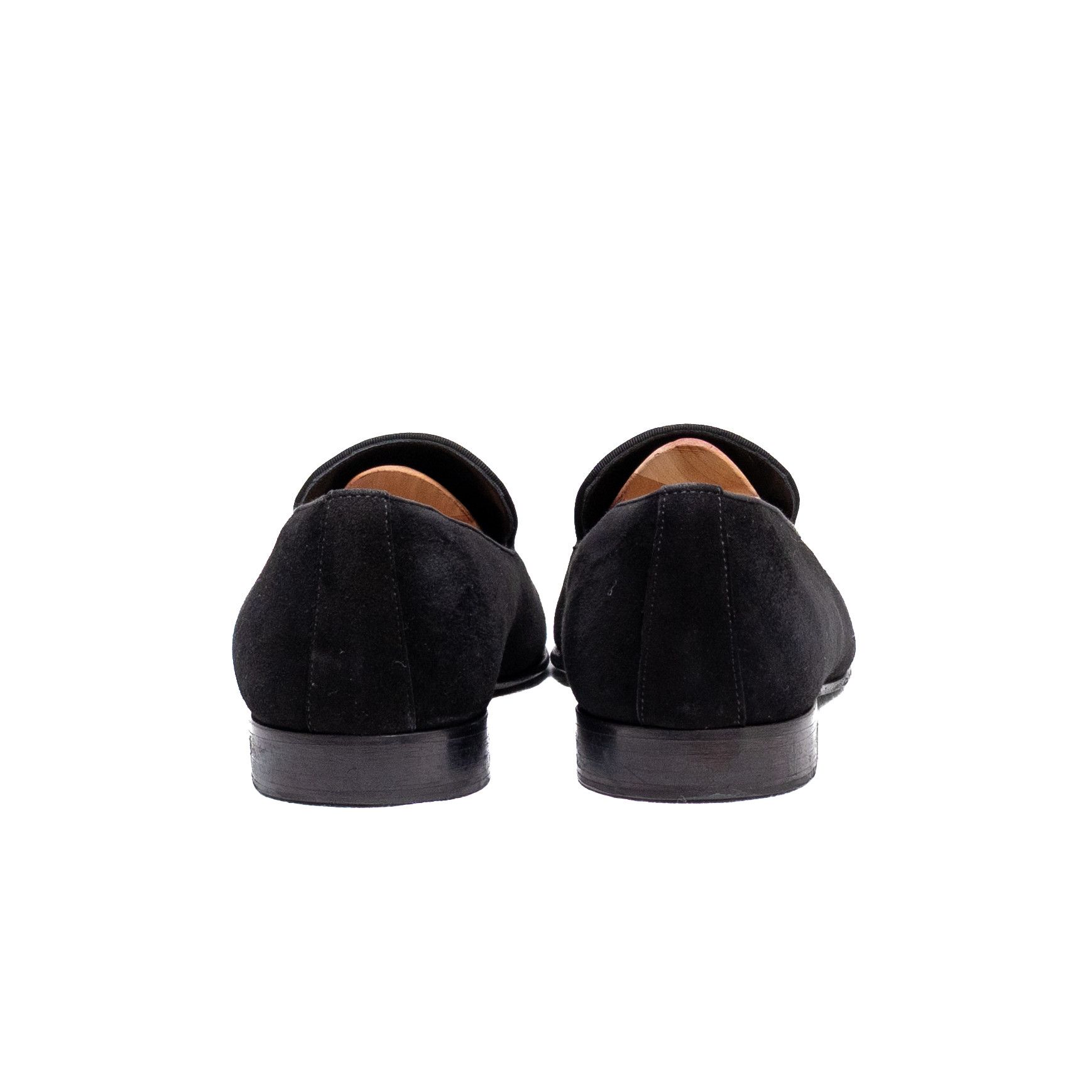 John Richmond John Richmond Men’s Black Suede Loafers – Metal Logo SZ 10 Size US 10 / EU 43 - 6 Thumbnail