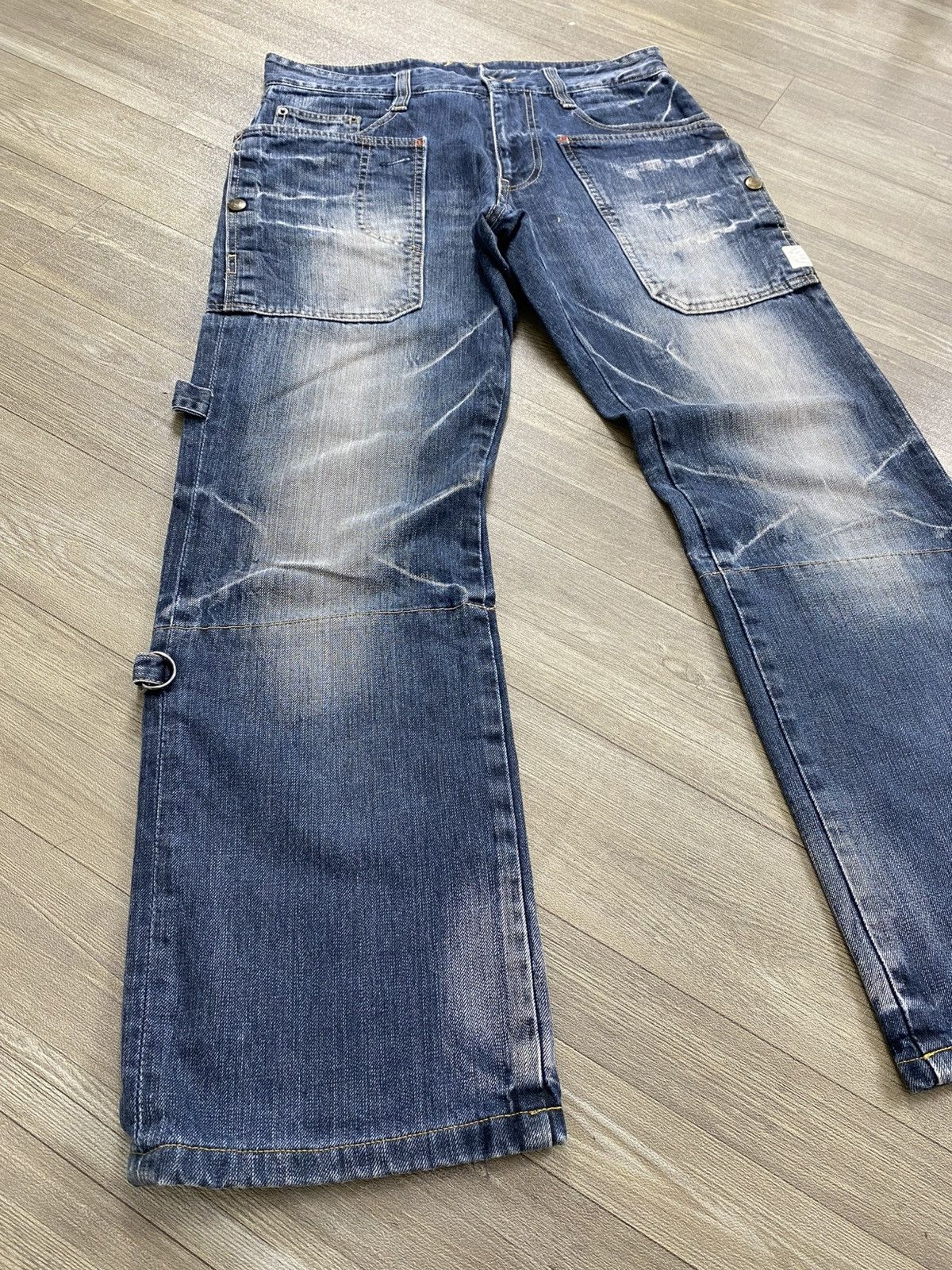 PPFM PPFM Platation Multipocket The Dessert Fox Distressed Jeans Size US 31 - 4 Thumbnail