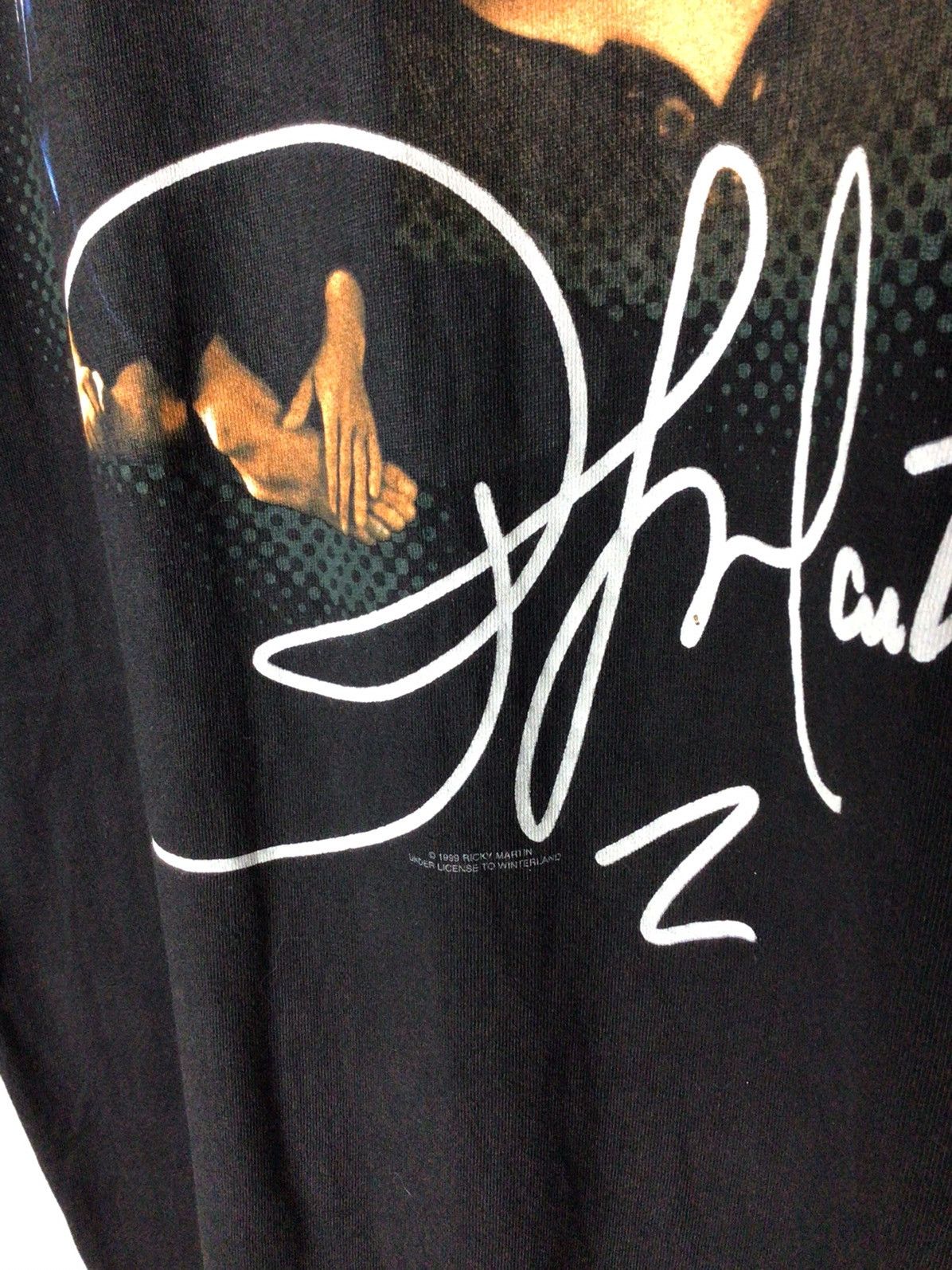 Rap Tees Ricky martin 1999 Size US XL / EU 56 / 4 - 3 Thumbnail