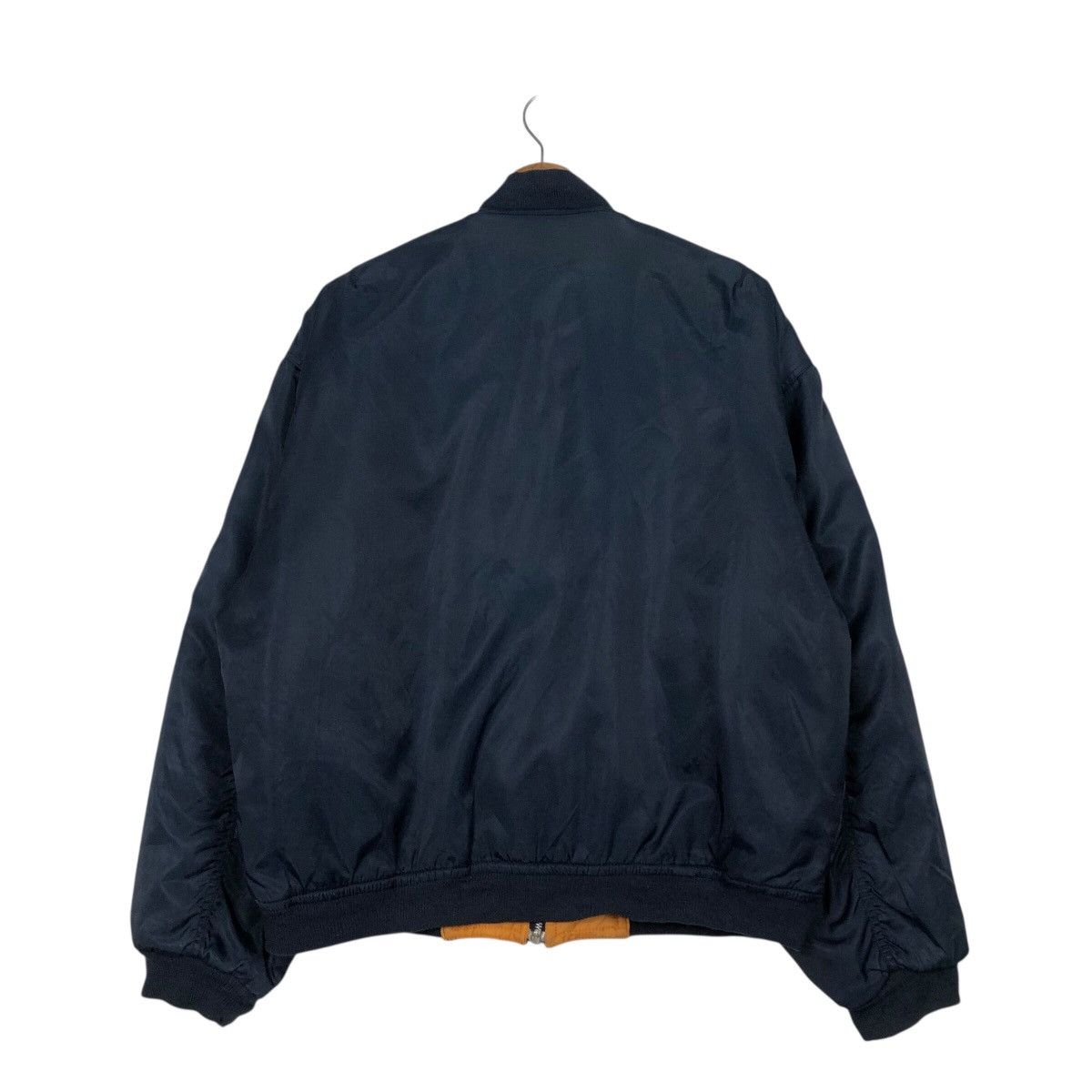 Japanese Brand × Vintage 📌Vintage Bomber Jacket Riot Riot Blueky Refined Issey Miyake Size US M / EU 48-50 / 2 - 9 Thumbnail