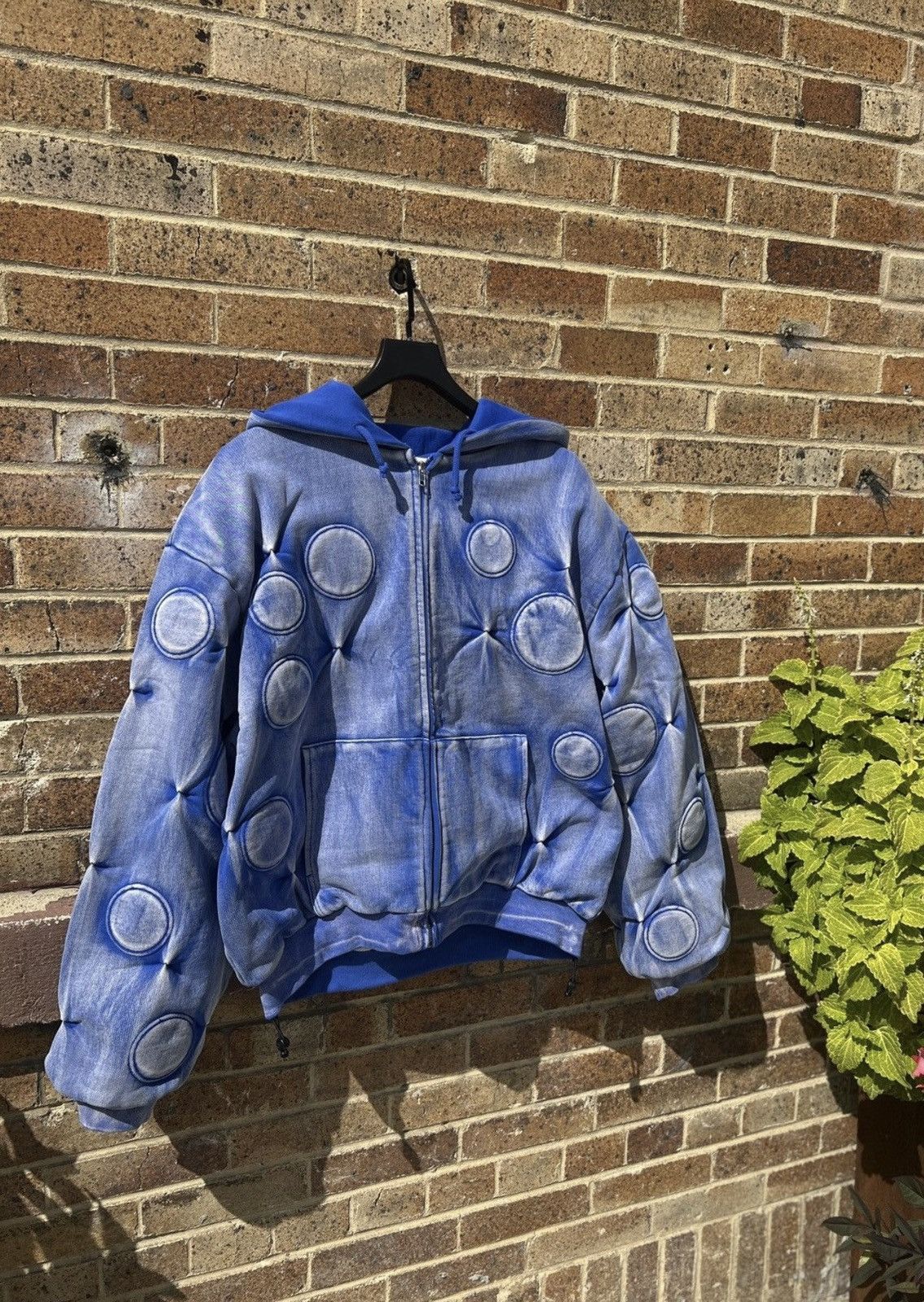 Bad Son BADSON “cobalt” blue zip up hoodie Size US S / EU 44-46 / 1 - 1 Thumbnail