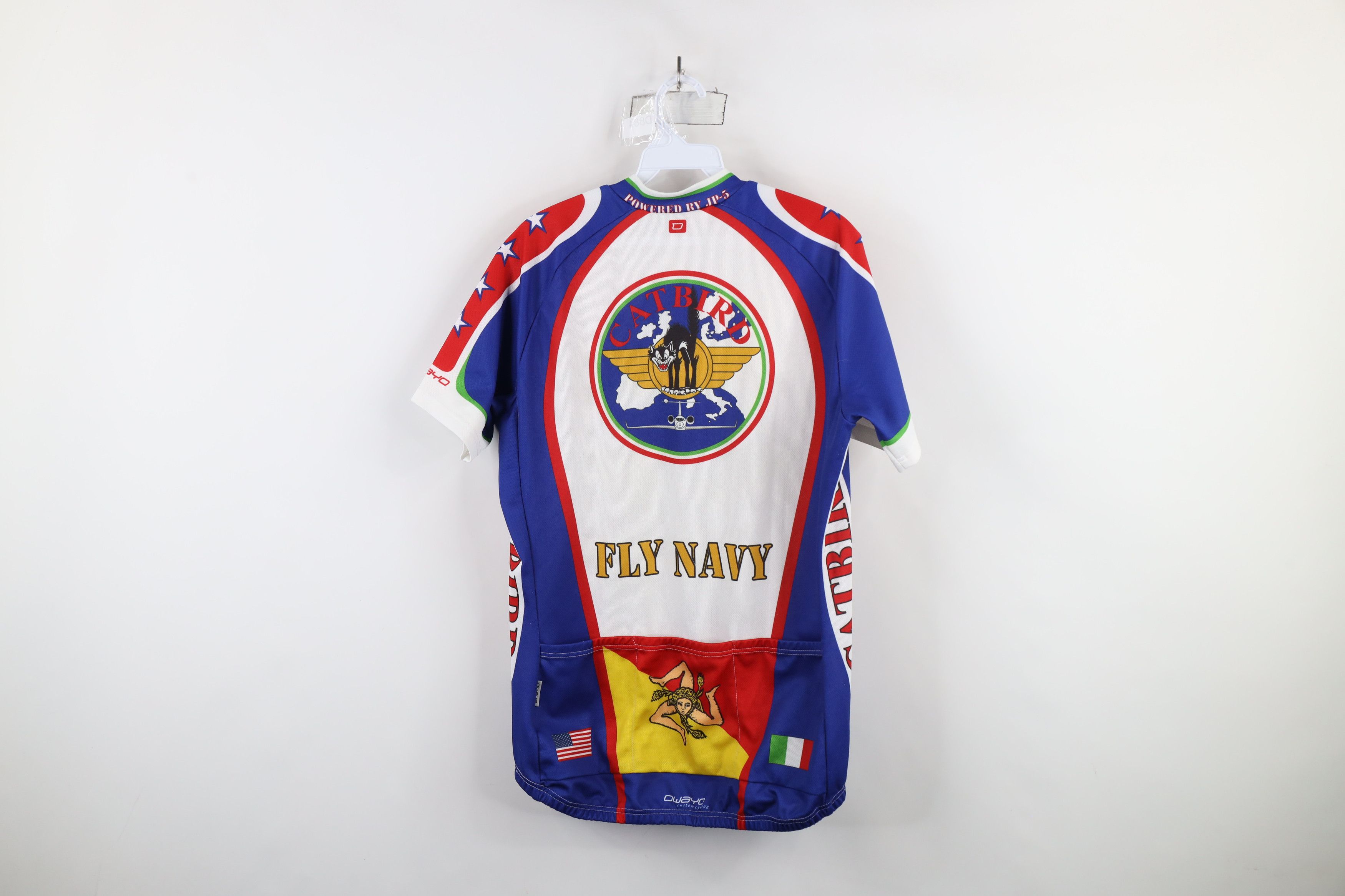 Vintage Vintage Military Fly Bird Italy JP-5 Cycling Bicycle Jersey Size US XL / EU 56 / 4 - 17 Thumbnail