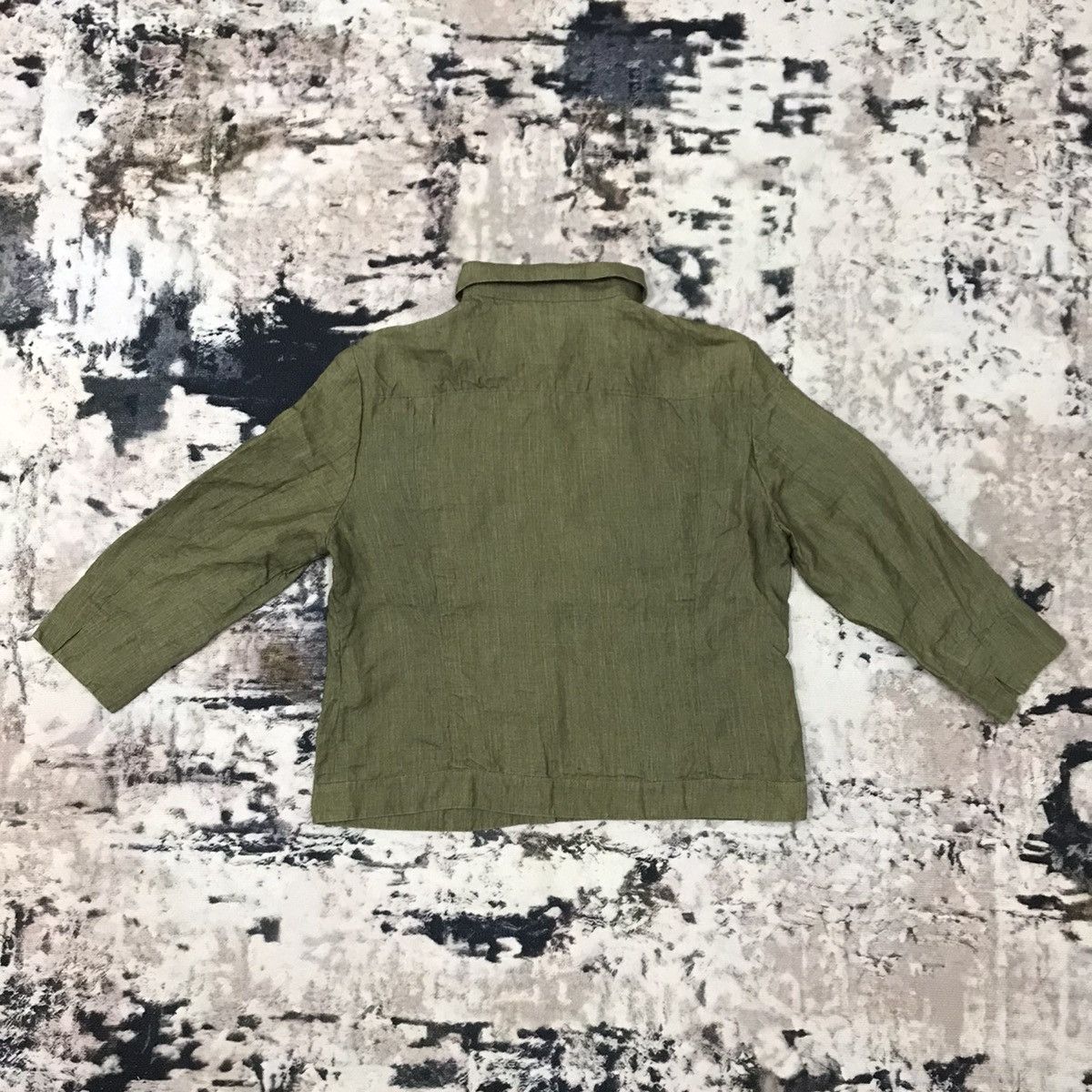 Japanese Brand × Mademoiselle Non Non × Vintage Madmoiselle Non Non Pocketed Button Up Colared Neck Denimtop Size S / US 4 / IT 40 - 9 Thumbnail