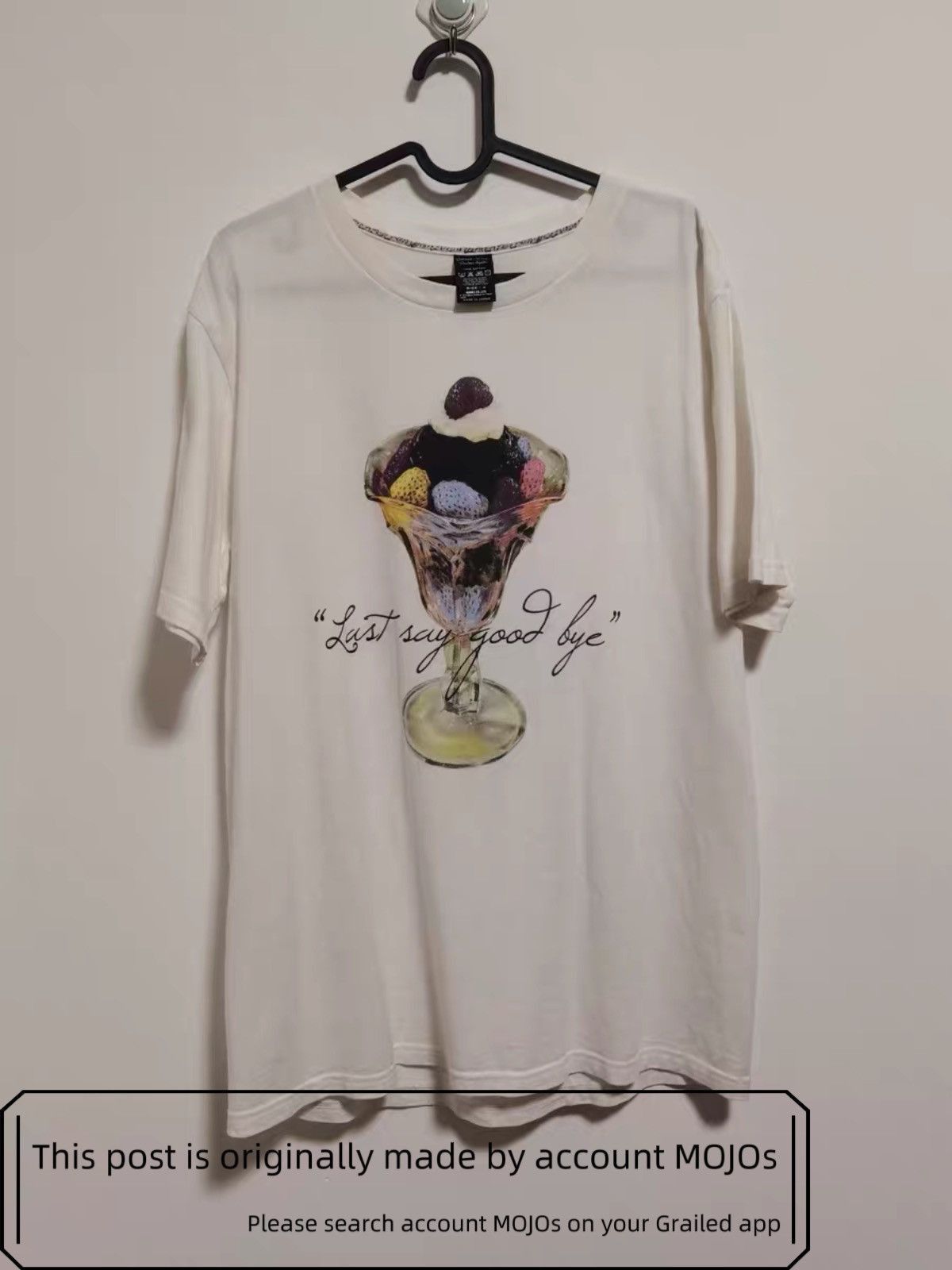 Number (N)ine Number Nine “Last Say Goodbye” Eyescream T-Shirt
