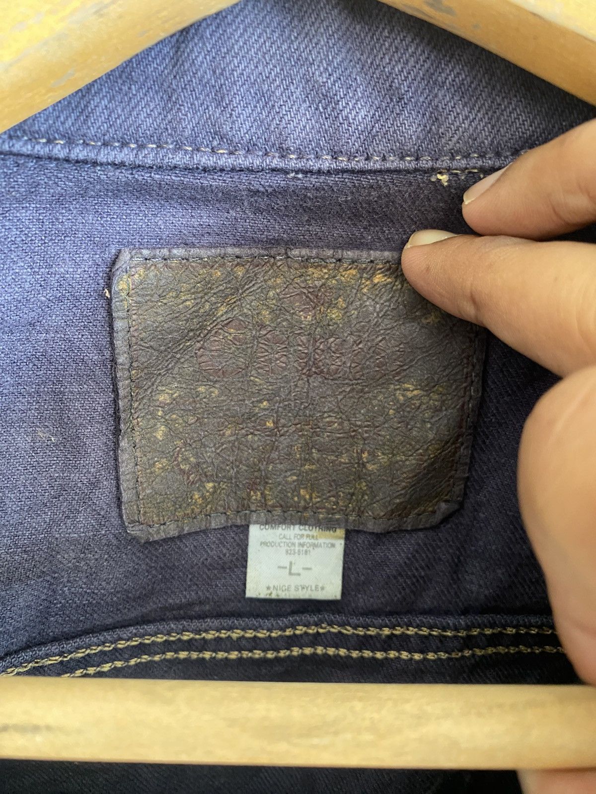 Edwin Vintage 90s Edwin Indigo Jacket Size US XL / EU 56 / 4 - 6 Thumbnail