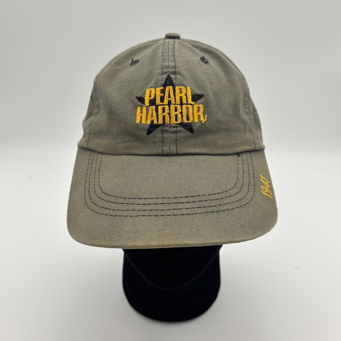 Vintage Pearl Harbor Cast Crew Michael Bay Jerry Bruckheimer Hat Size ONE SIZE - 1 Thumbnail