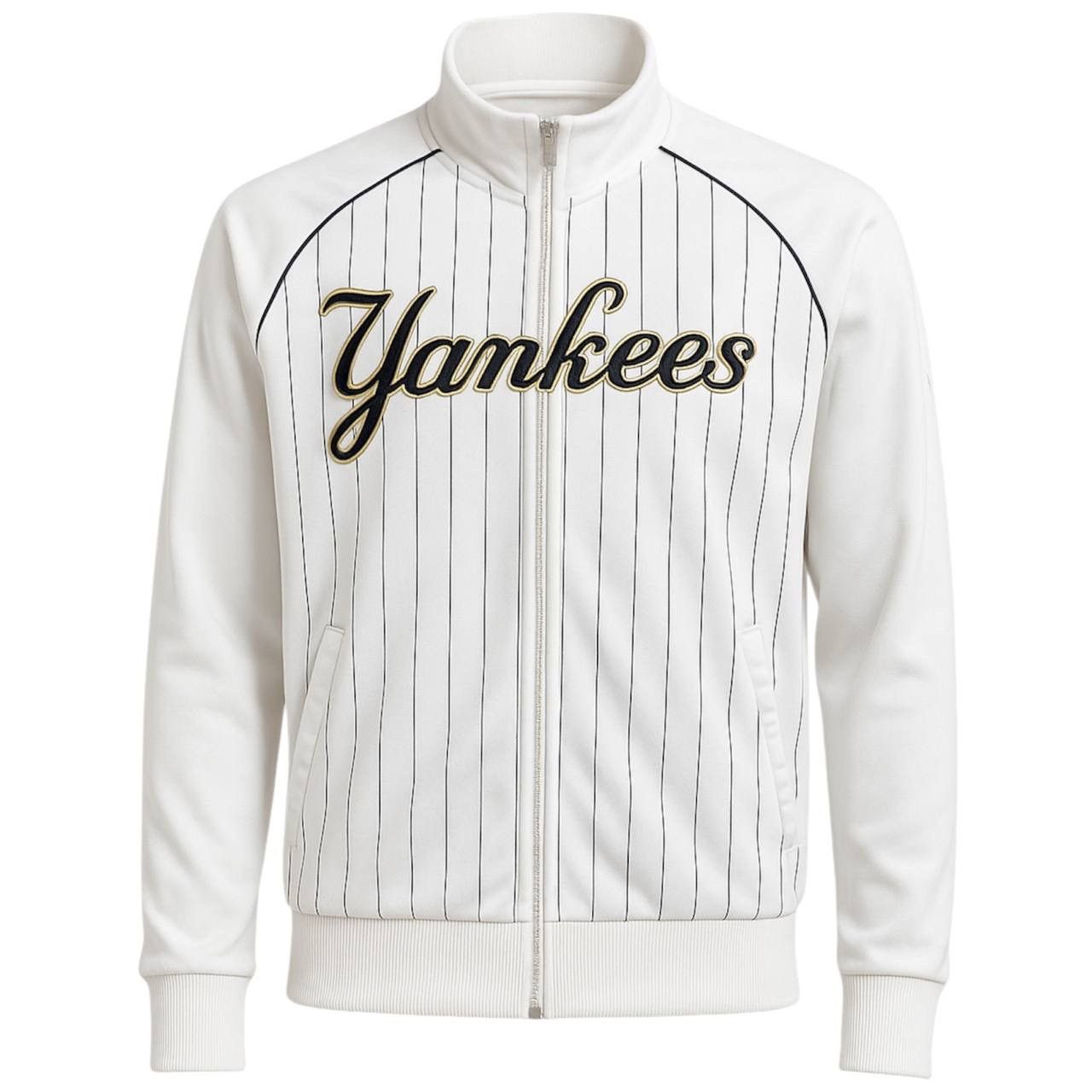 Majestic 80’S NEW YORK YANKEES BASEBALL ZIP COOPERSTOWN JACKET SZ M Size US L / EU 52-54 / 3 - 1 Thumbnail